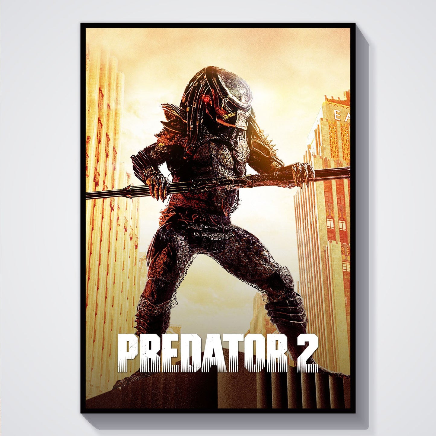 Flex Designs Poster Predator 2 Classic 5 x 7" Home Goods - Movie 1990 Movie Poster