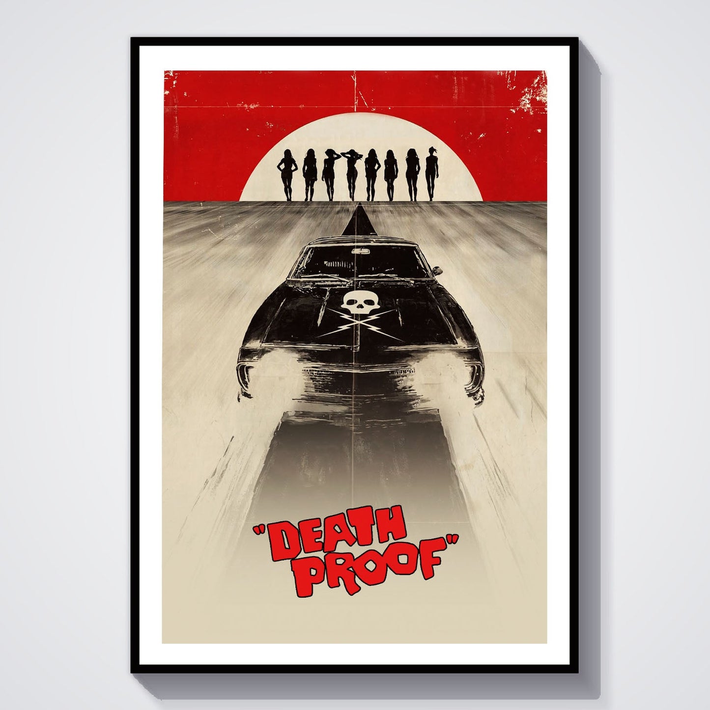 Flex Designs Poster Death Proof 8 x 10" Home Goods - Movie 2007 Movie Poster