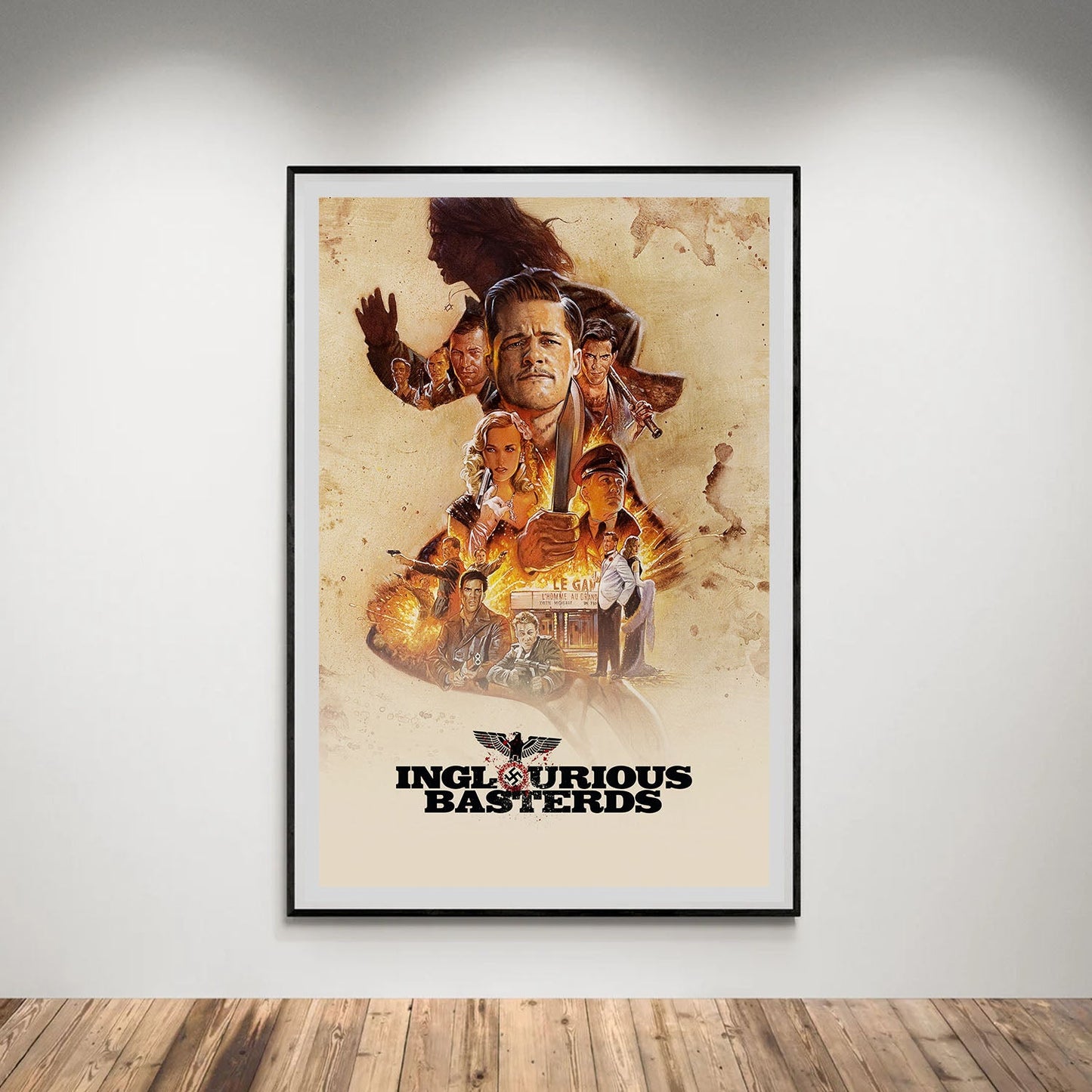 Flex Designs Poster Inglourious Basterds 5 x 7" Home Goods - Movie 2009 Movie Poster