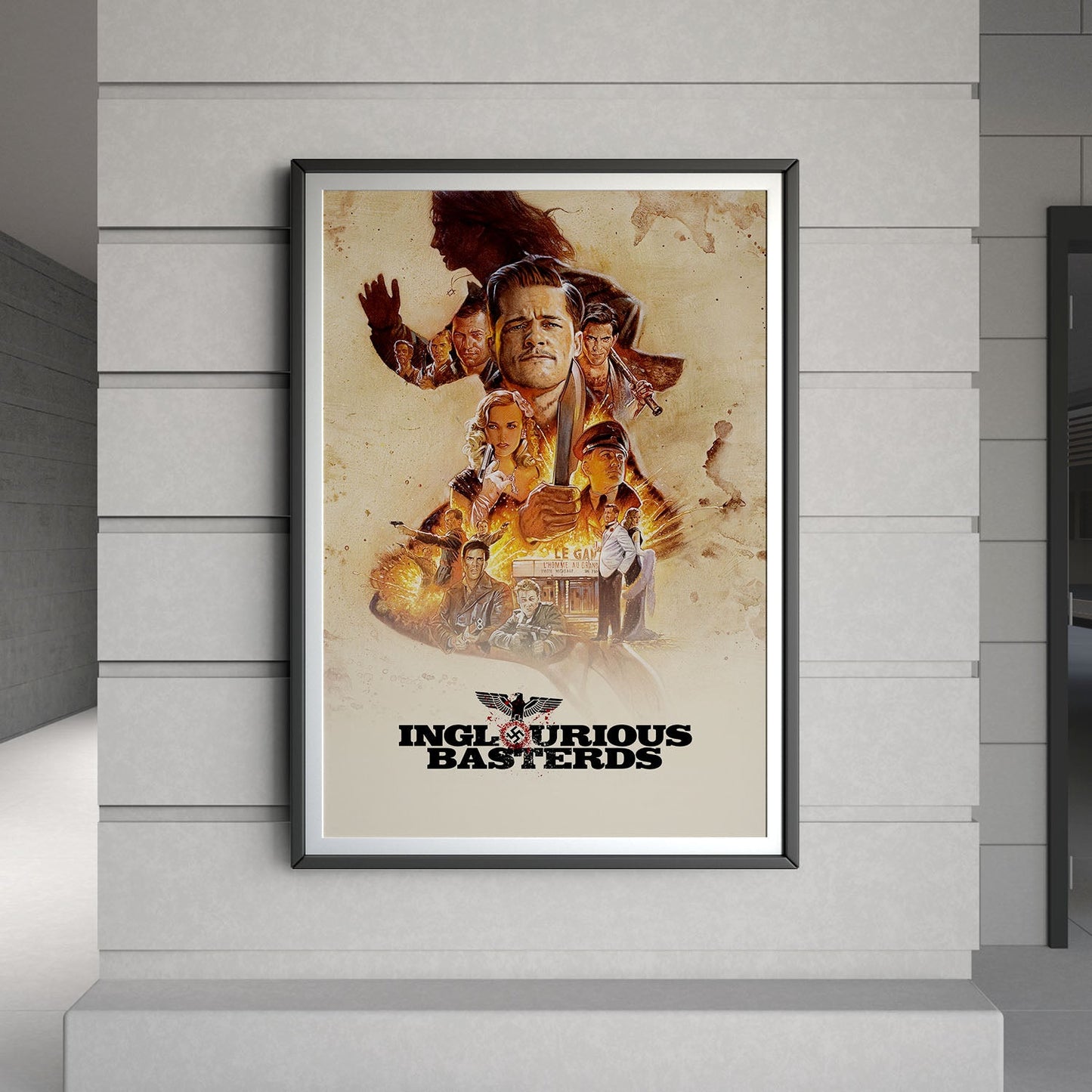 Flex Designs Poster Inglourious Basterds 8 x 10" Home Goods - Movie 2009 Movie Poster