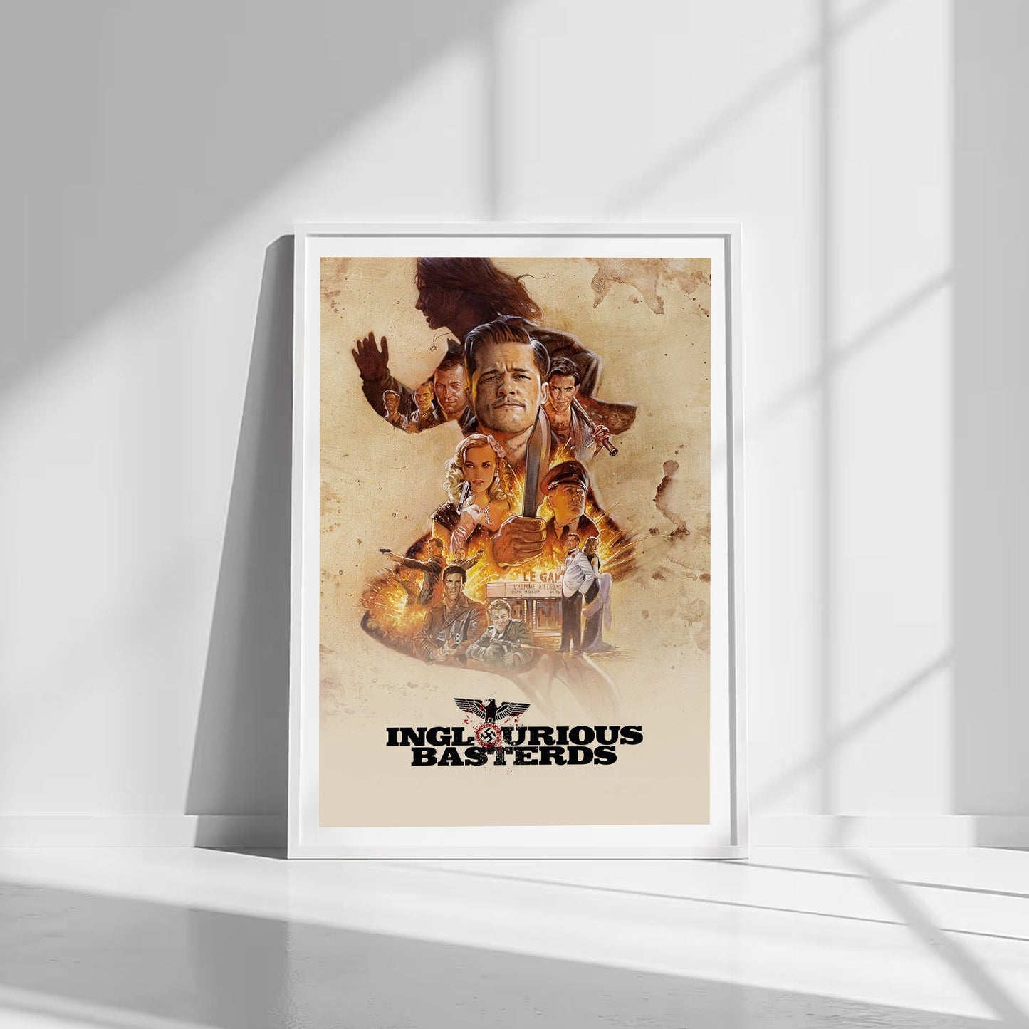 Flex Designs Poster Inglourious Basterds 8 x 10" Home Goods - Movie 2009 Movie Poster