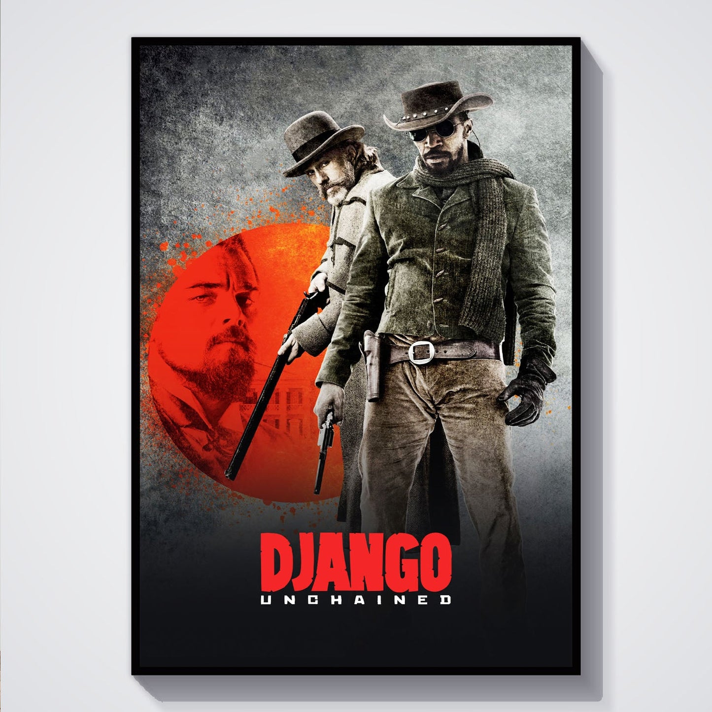 Flex Designs Poster Django Unchained 5 x 7" Home Goods - Movie 2012 Movie Poster