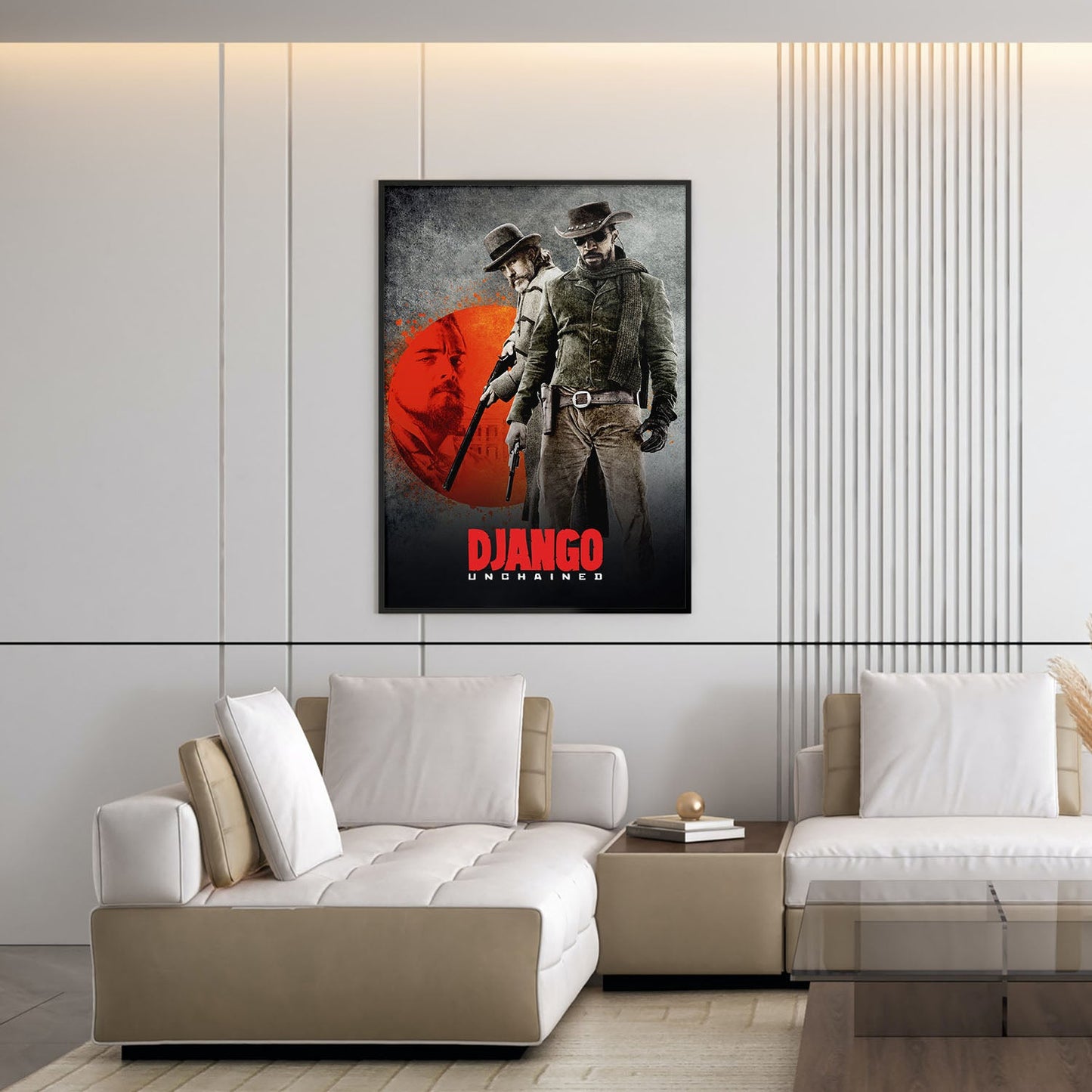 Flex Designs Poster Django Unchained 5 x 7" Home Goods - Movie 2012 Movie Poster