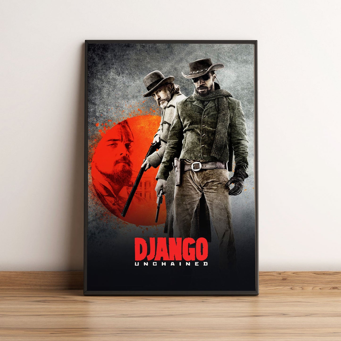 Flex Designs Poster Django Unchained 5 x 7" Home Goods - Movie 2012 Movie Poster