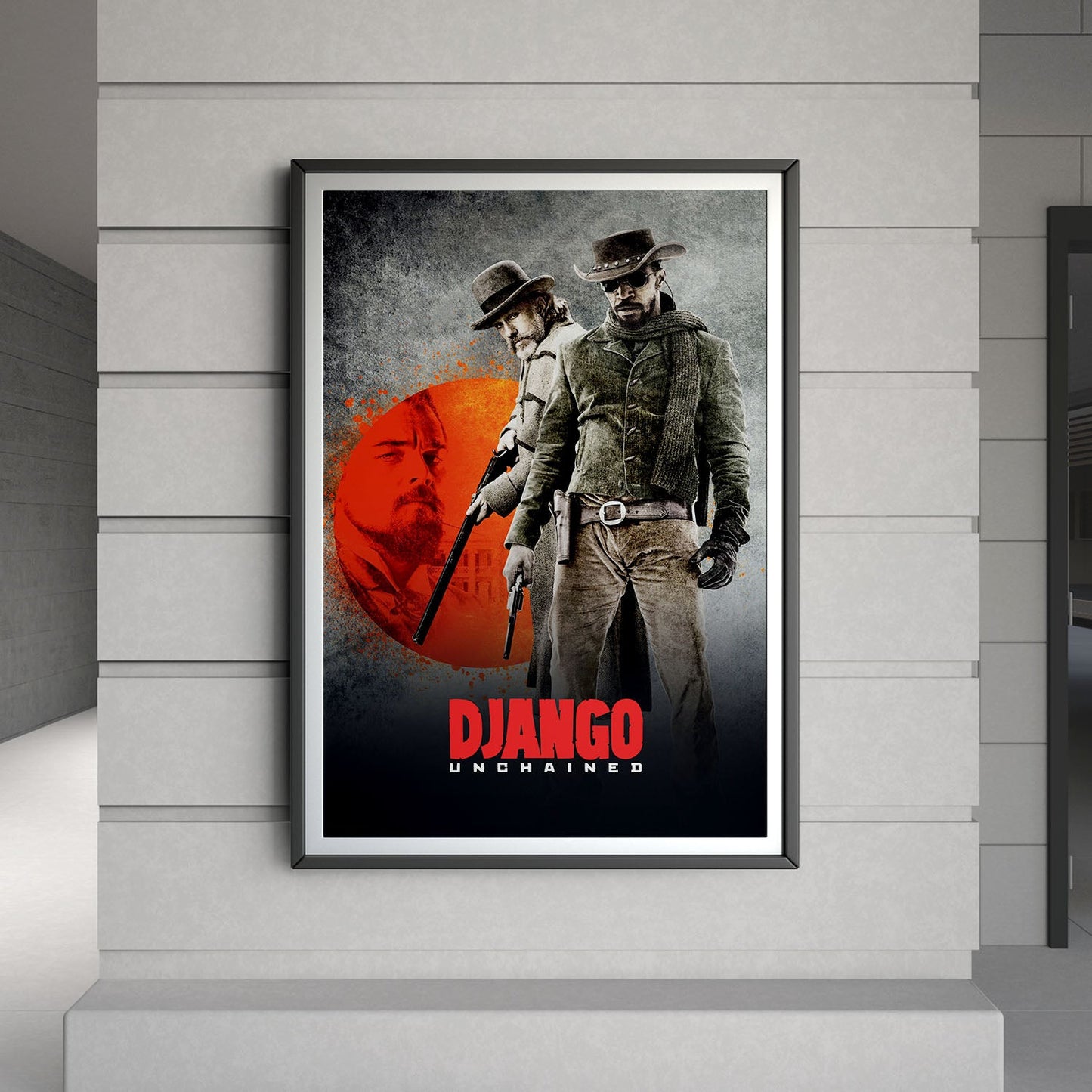 Flex Designs Poster Django Unchained 8 x 10" Home Goods - Movie 2012 Movie Poster