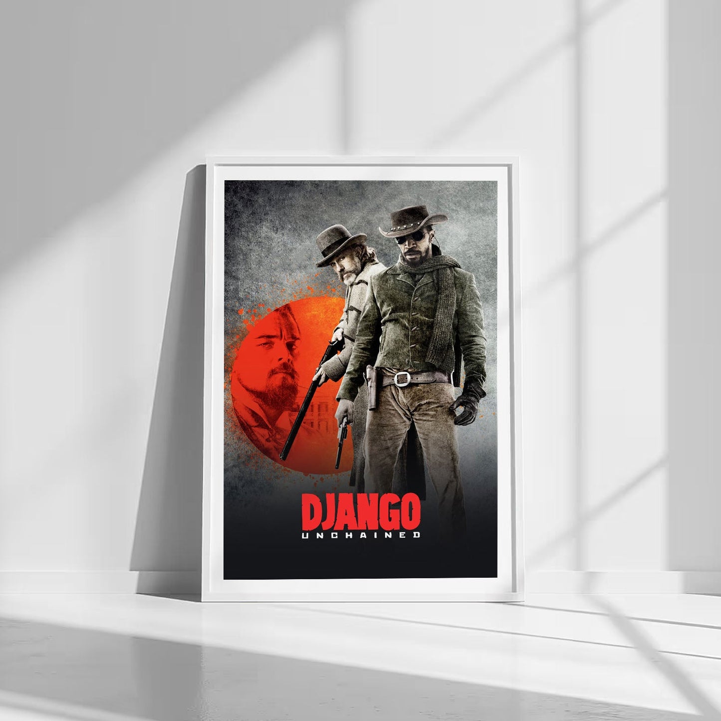 Flex Designs Poster Django Unchained 8 x 10" Home Goods - Movie 2012 Movie Poster