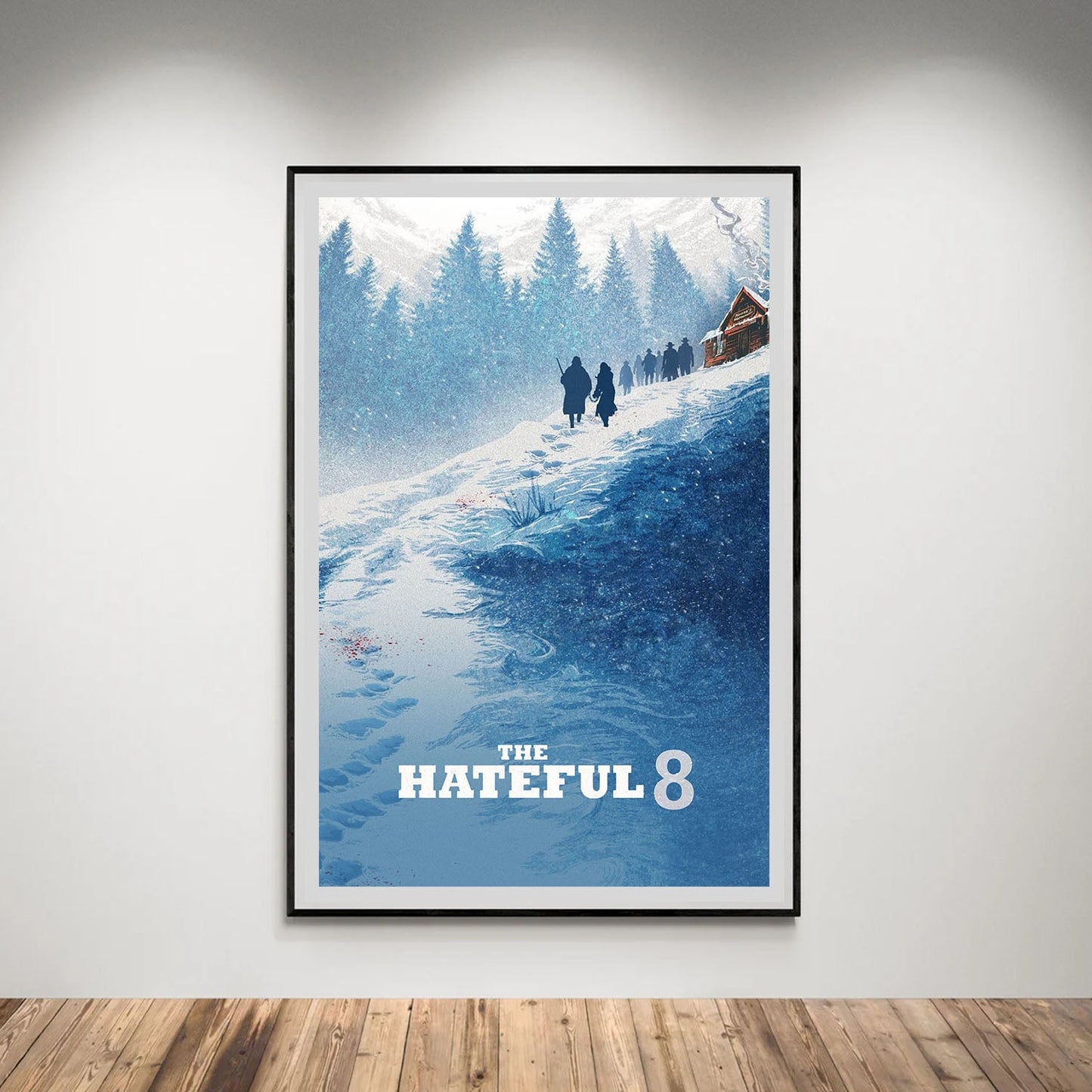 Flex Designs Poster The Hateful Eight 5 x 7" Home Goods - Movie 2015 Movie Poster