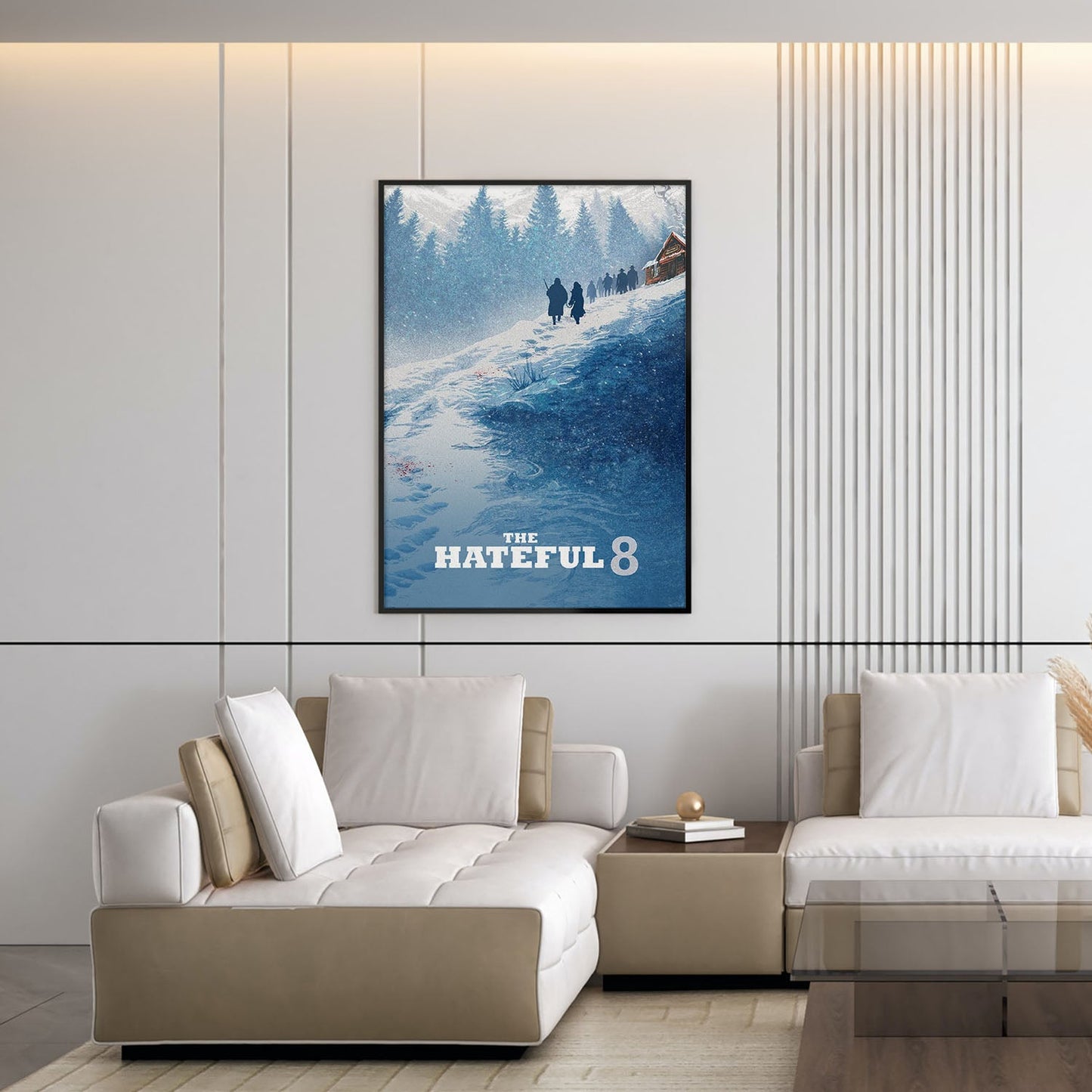 Flex Designs Poster The Hateful Eight 5 x 7" Home Goods - Movie 2015 Movie Poster