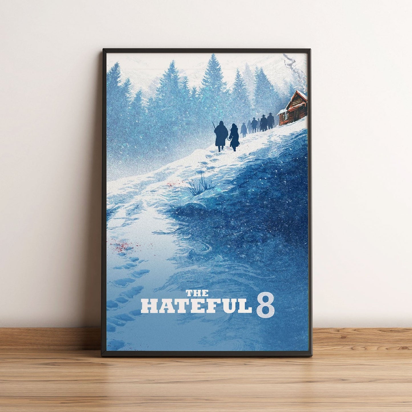 Flex Designs Poster The Hateful Eight 5 x 7" Home Goods - Movie 2015 Movie Poster