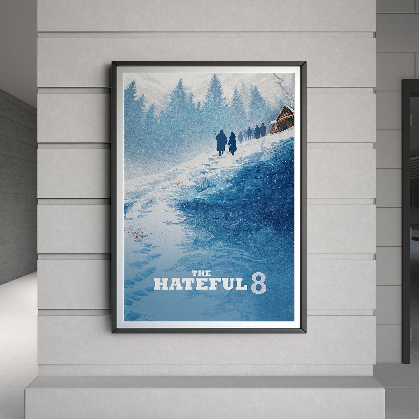 Flex Designs Poster The Hateful Eight 8 x 10" Home Goods - Movie 2015 Movie Poster