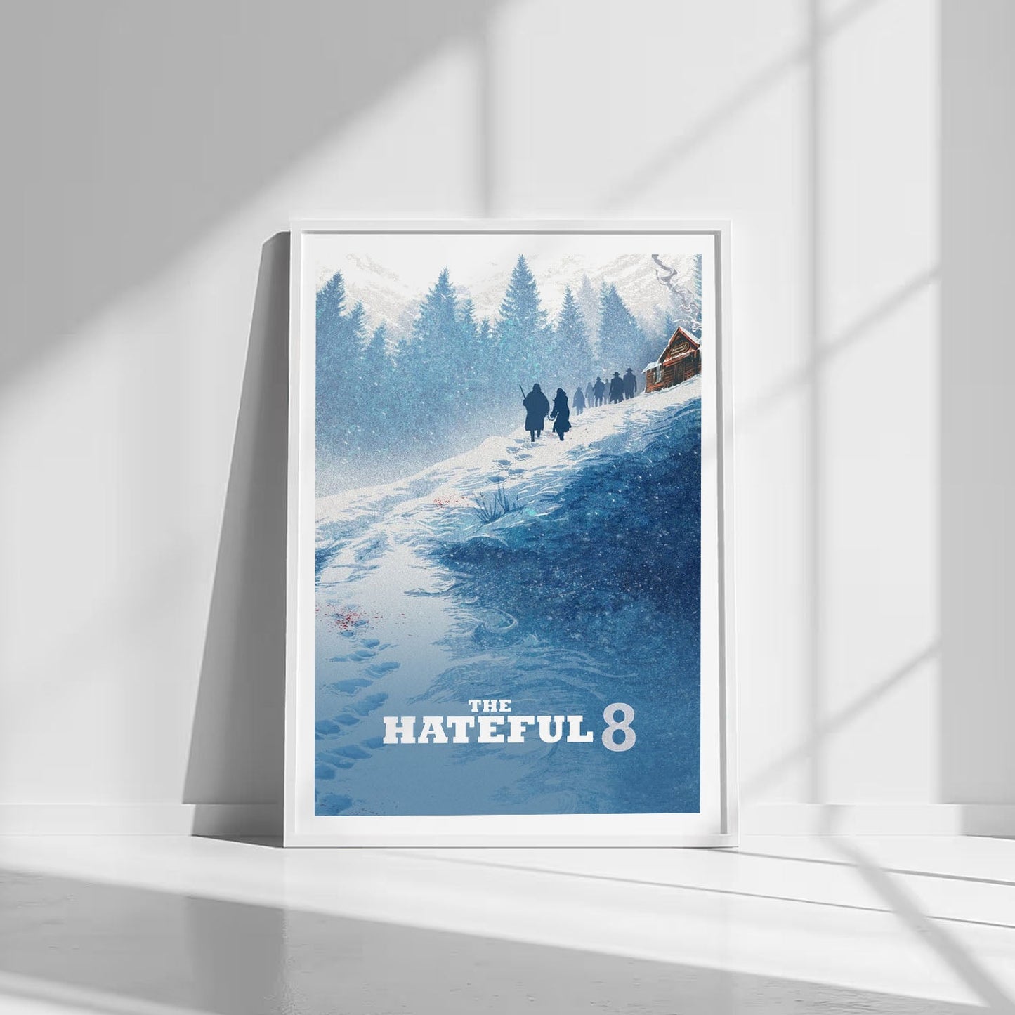 Flex Designs Poster The Hateful Eight 8 x 10" Home Goods - Movie 2015 Movie Poster