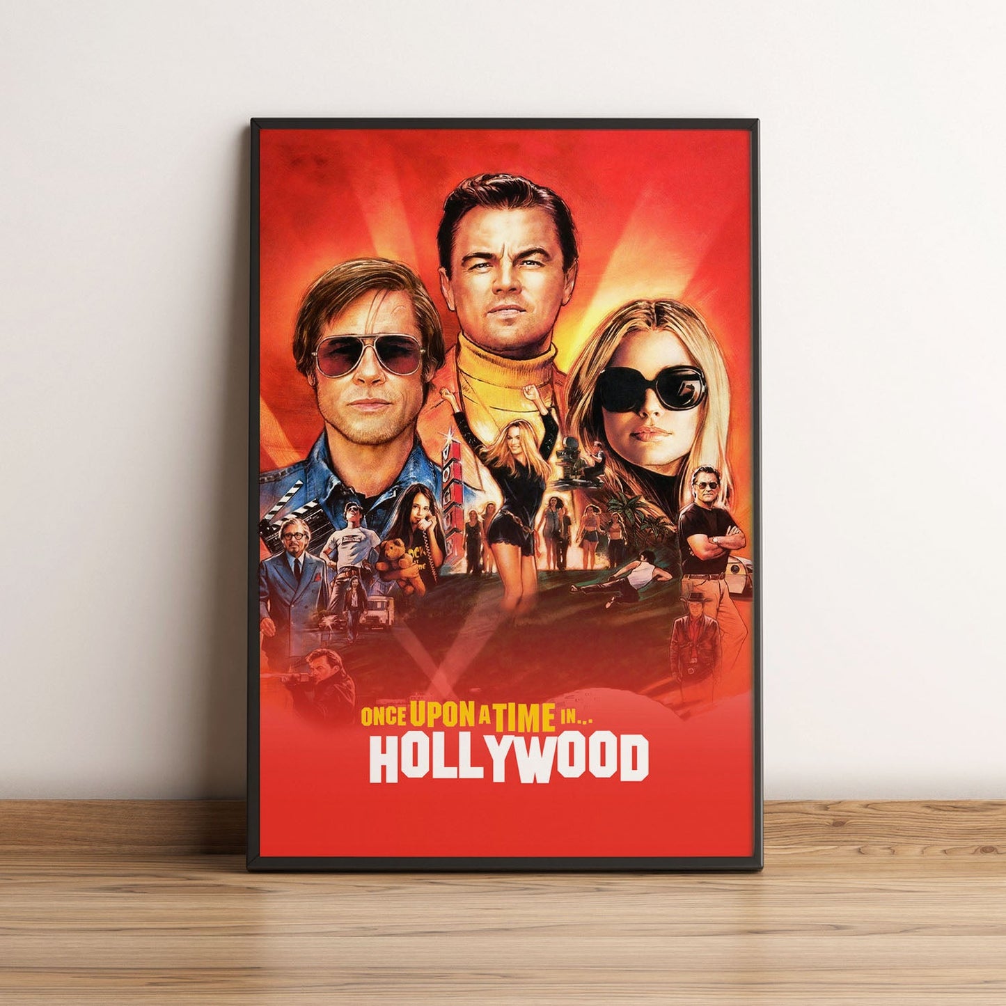 Flex Designs Poster Once Upon a Time in Hollywood 5 x 7" Home Goods - Movie 2019 Movie Poster