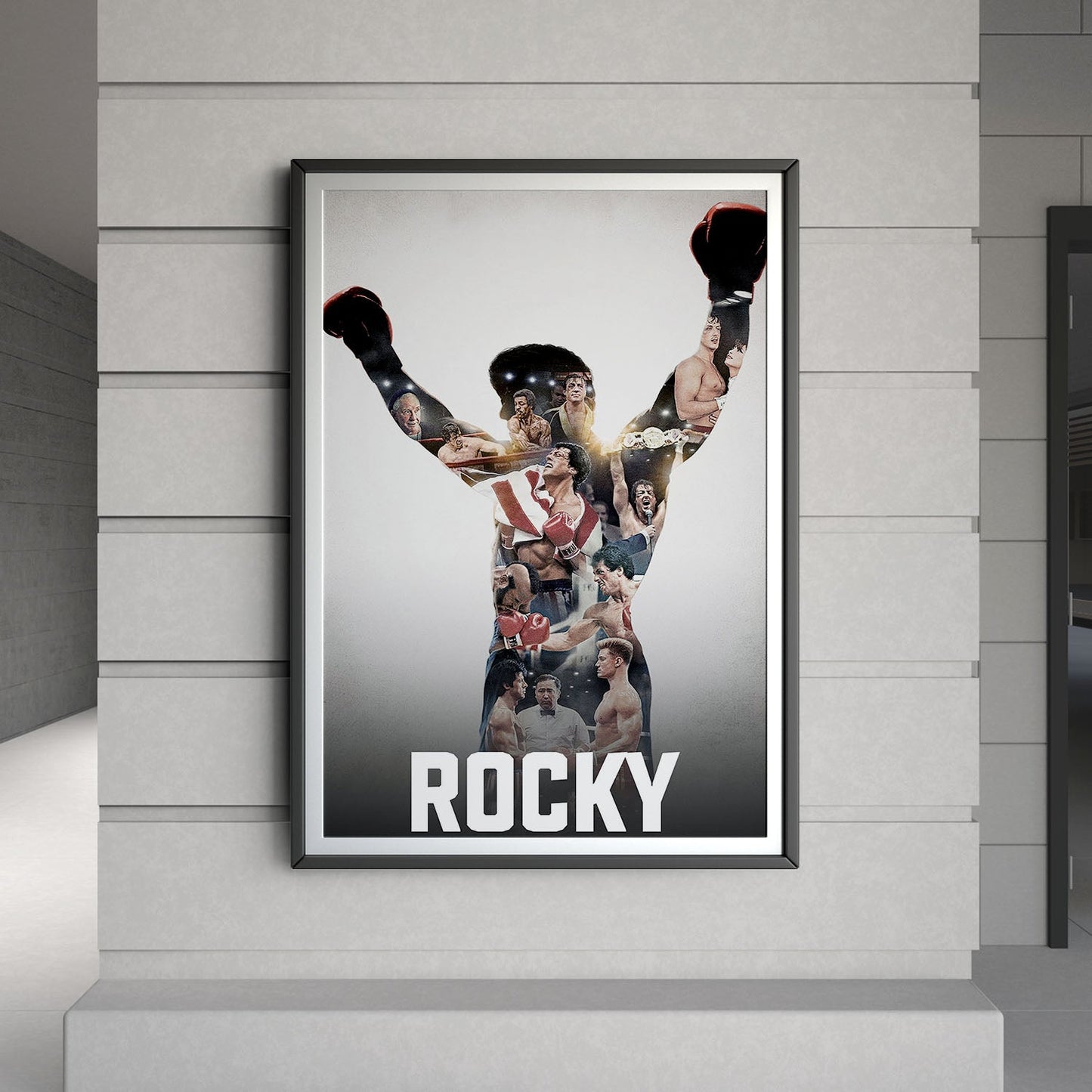 Flex Designs Poster Rocky Collection Classic 8 x 10" Home Goods - Movie Movie Poster