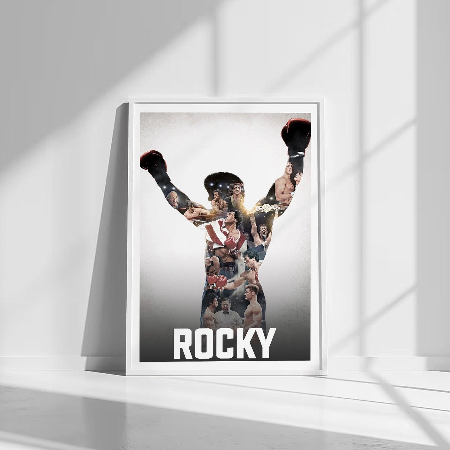 Flex Designs Poster Rocky Collection Classic 8 x 10" Home Goods - Movie Movie Poster