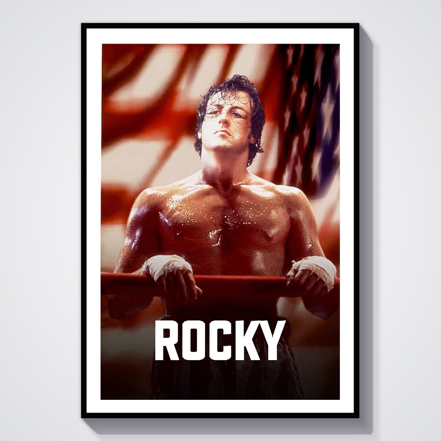 Flex Designs Poster Rocky Classic 8 x 10" Home Goods - Movie 1976 Movie Poster
