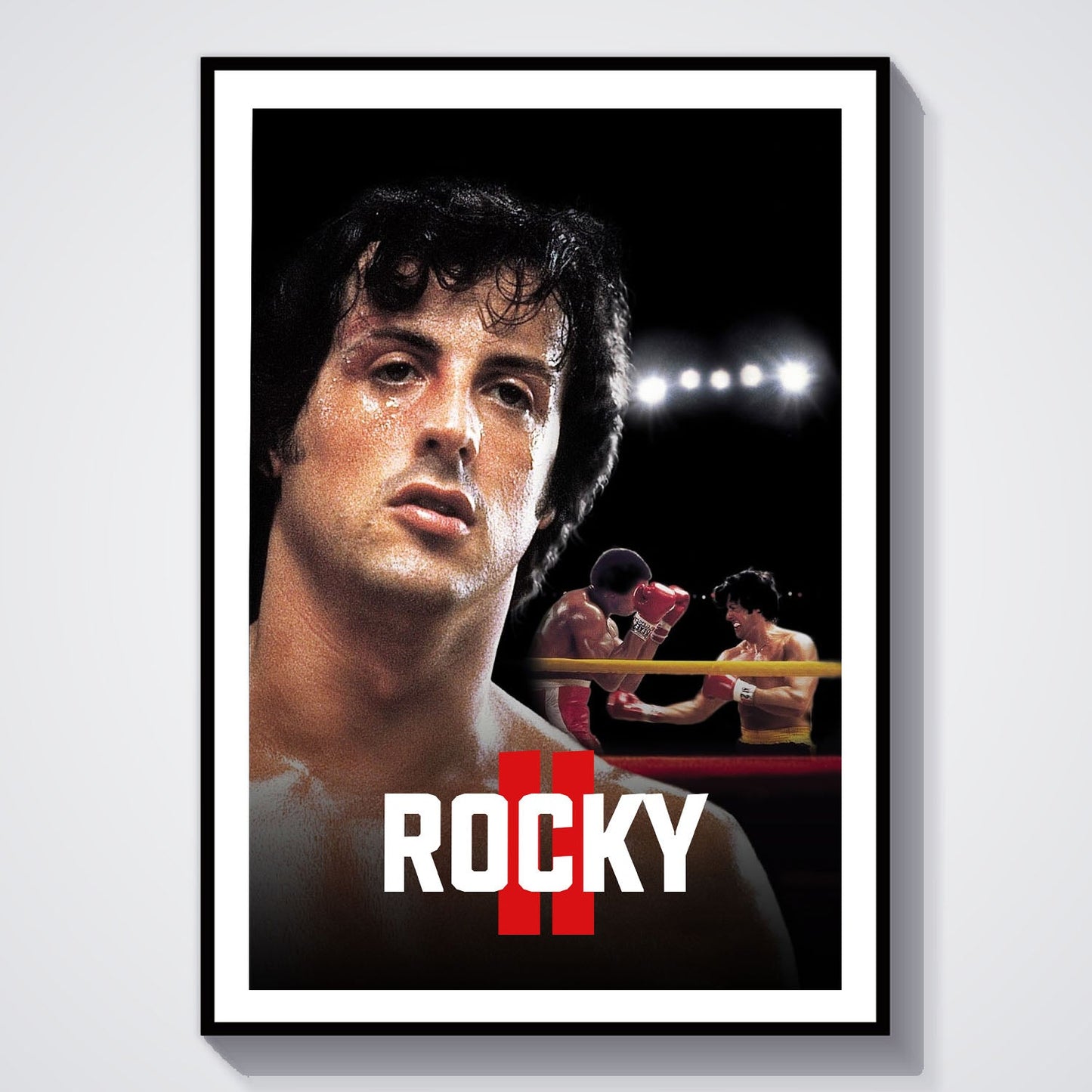 Flex Designs Poster Rocky II Classic 8 x 10" Home Goods - Movie 1979 Movie Poster