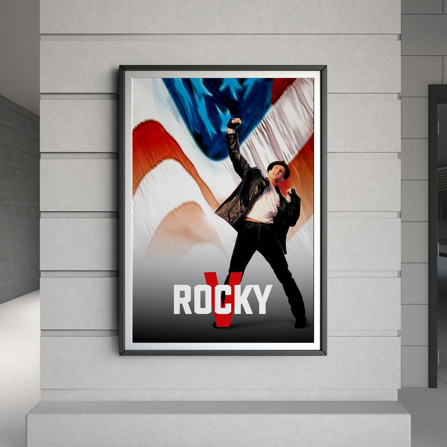 Flex Designs Poster Rocky V Classic 8 x 10" Home Goods - Movie 1990 Movie Poster