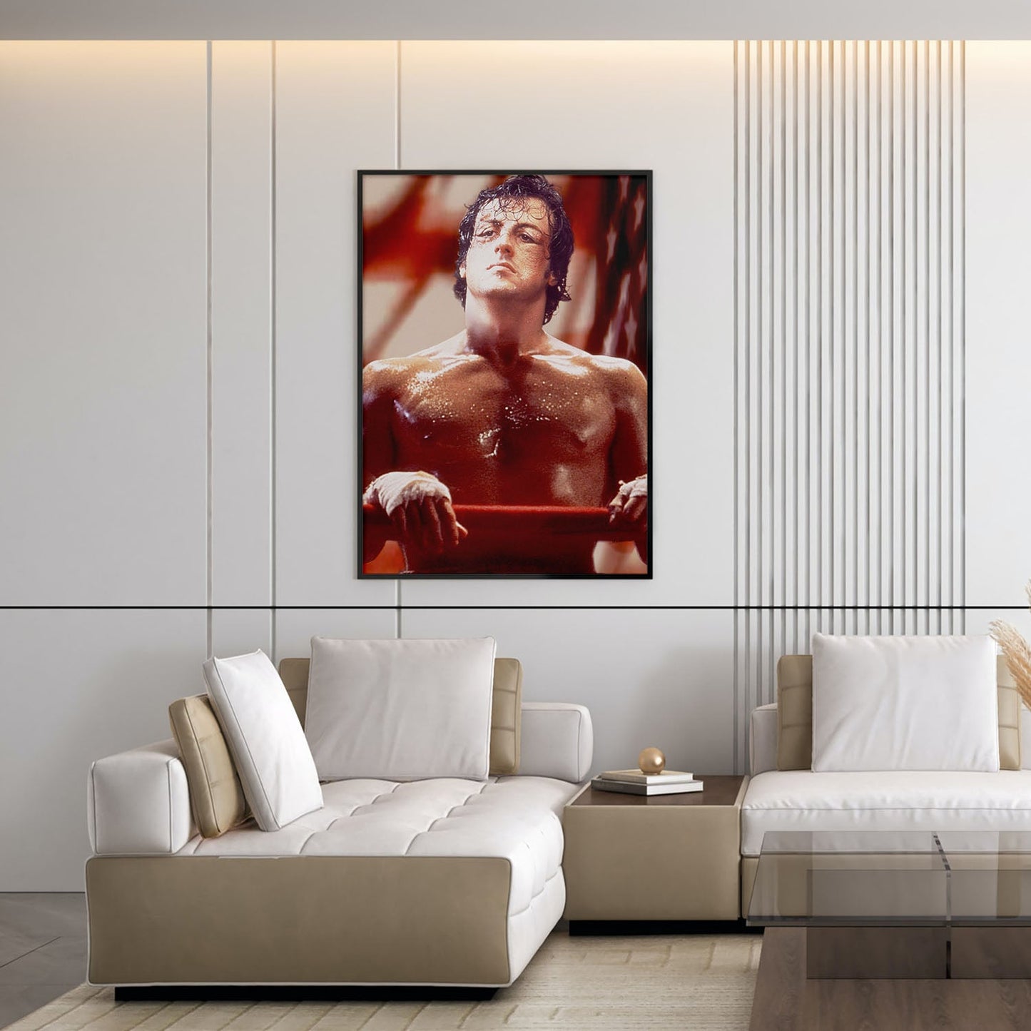 Flex Designs Poster Rocky Key Art 5 x 7" Home Goods - Movie 1976 Movie Poster