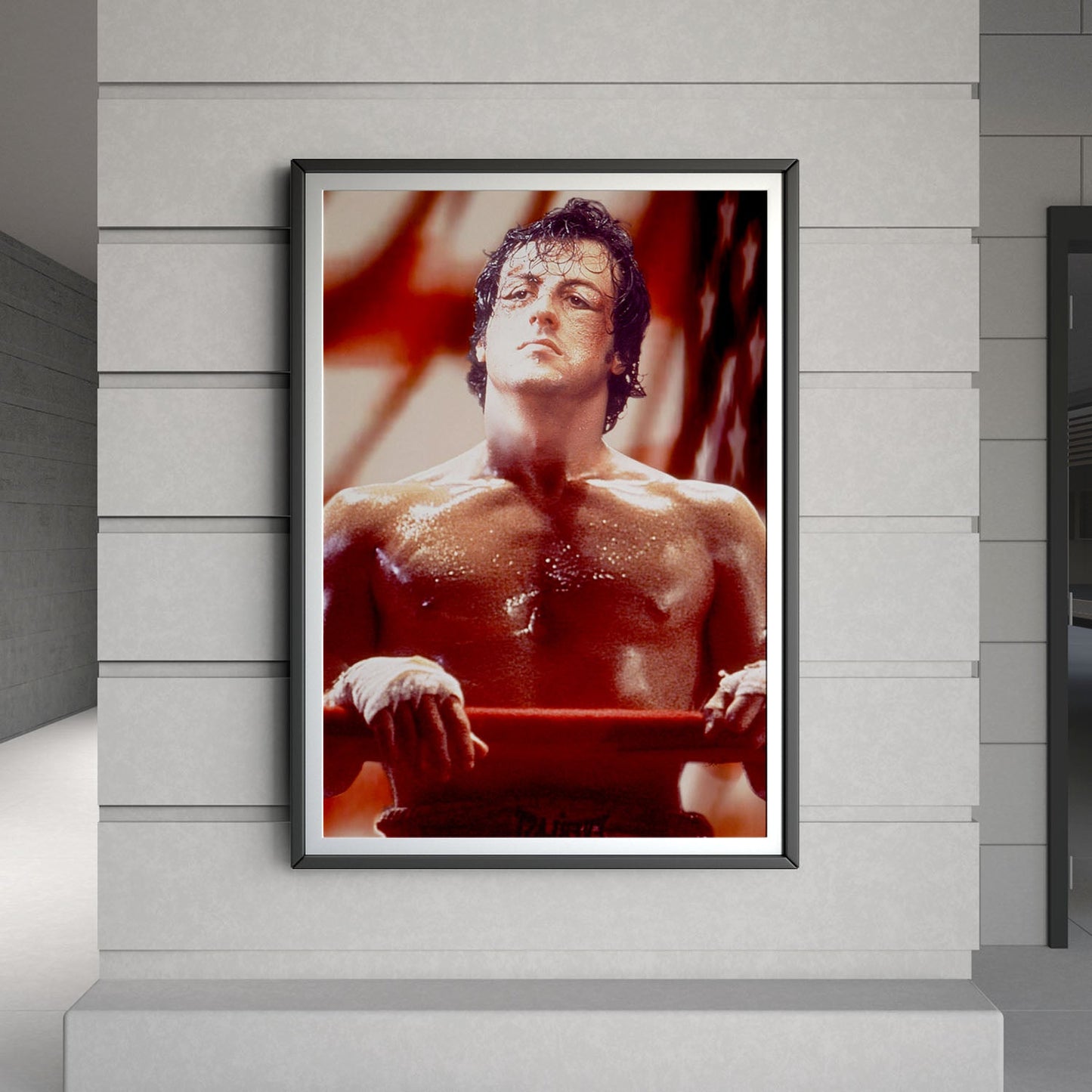 Flex Designs Poster Rocky Key Art 8 x 10" Home Goods - Movie 1976 Movie Poster