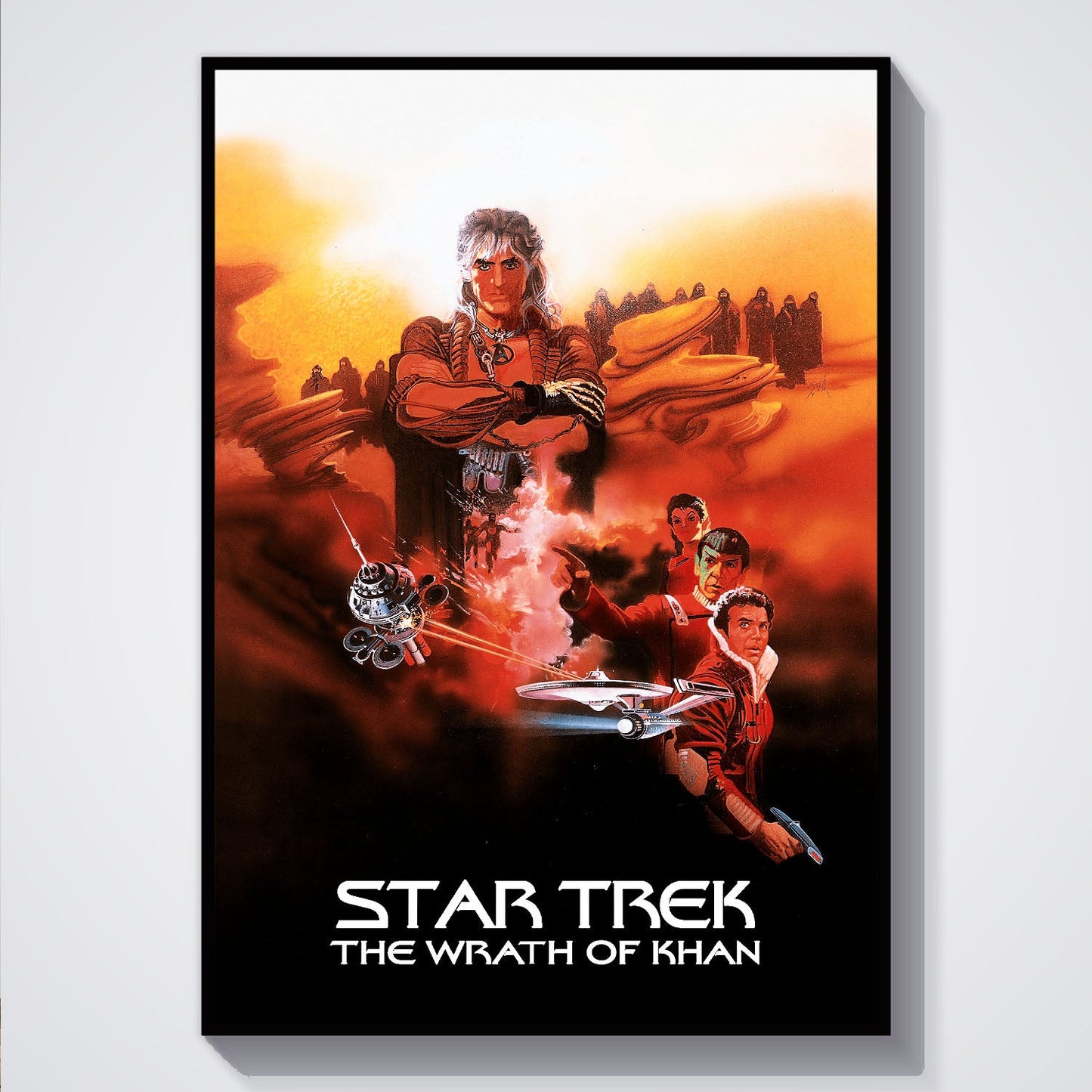 Flex Designs Poster Star Trek II The Wrath of Khan Classic 5 x 7" Home Goods - Movie 1982 Movie Poster