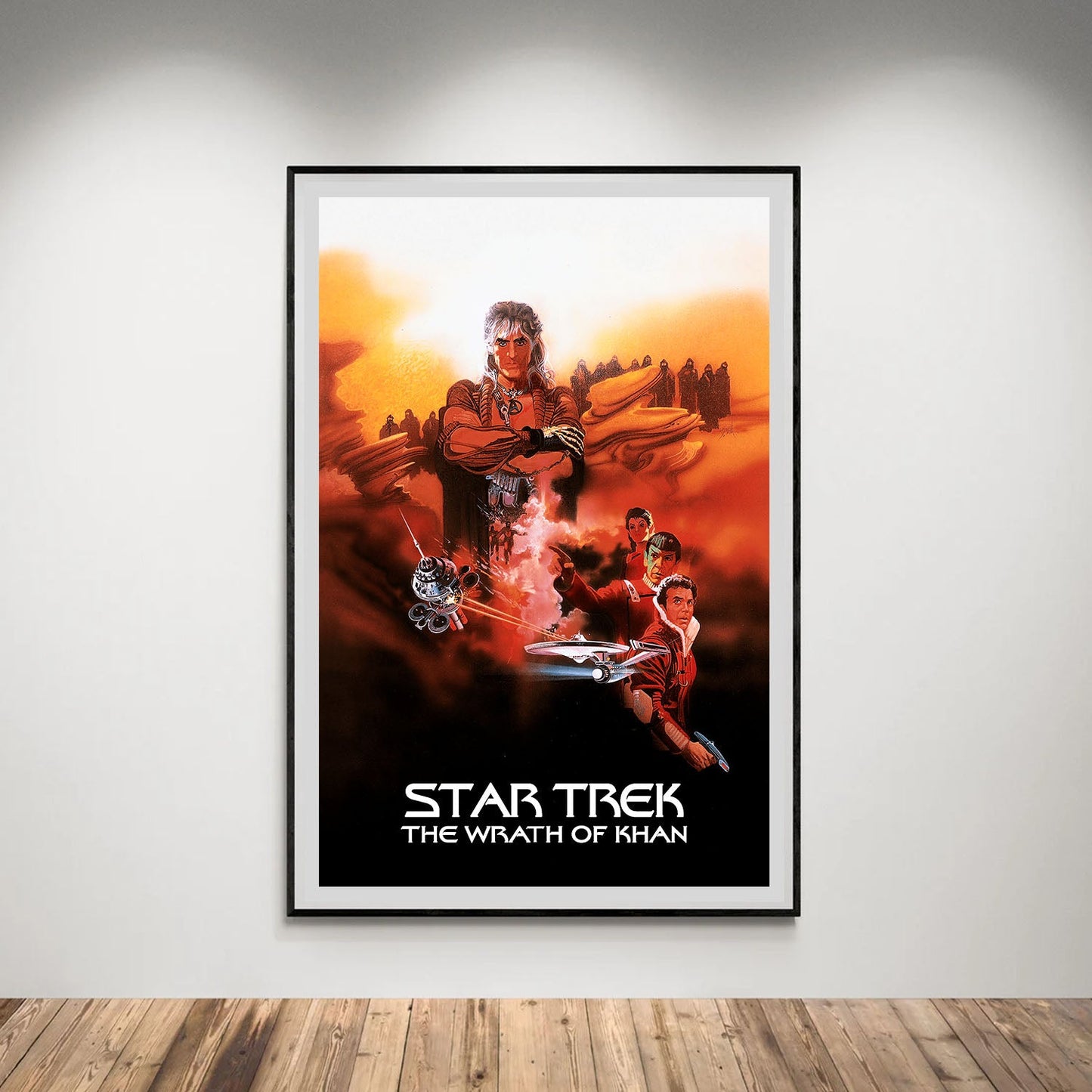 Flex Designs Poster Star Trek II The Wrath of Khan Classic 5 x 7" Home Goods - Movie 1982 Movie Poster
