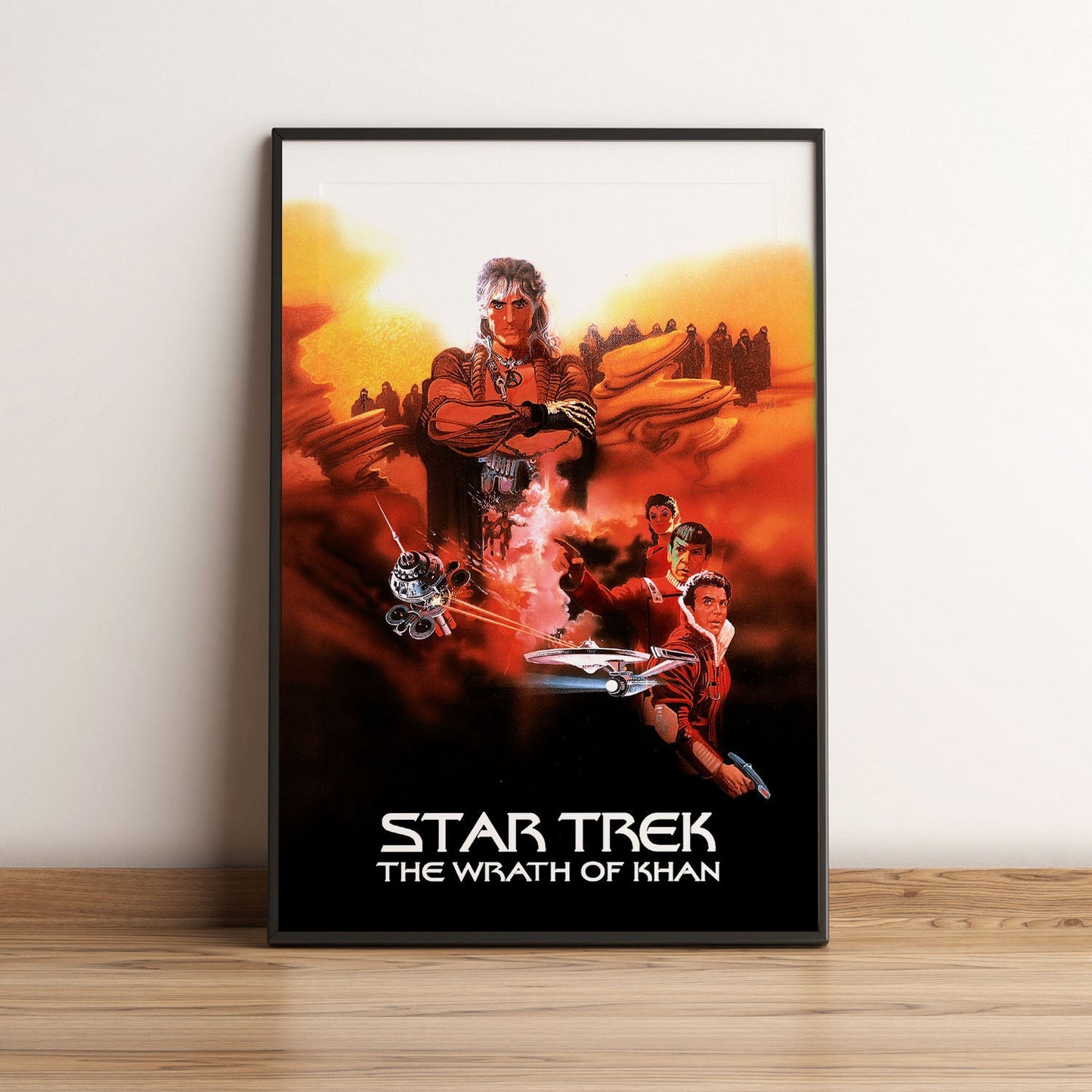 Flex Designs Poster Star Trek II The Wrath of Khan Classic 5 x 7" Home Goods - Movie 1982 Movie Poster