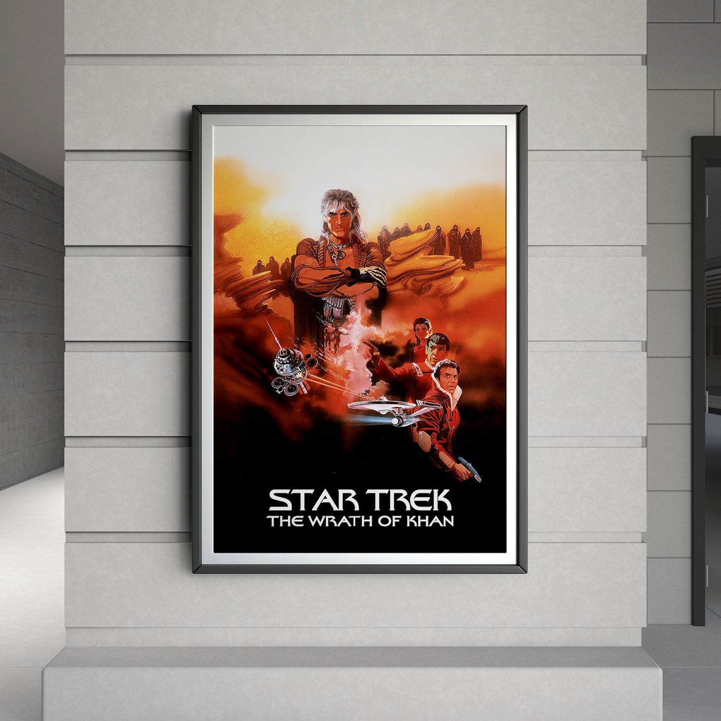 Flex Designs Poster Star Trek II The Wrath of Khan Classic 8 x 10" Home Goods - Movie 1982 Movie Poster