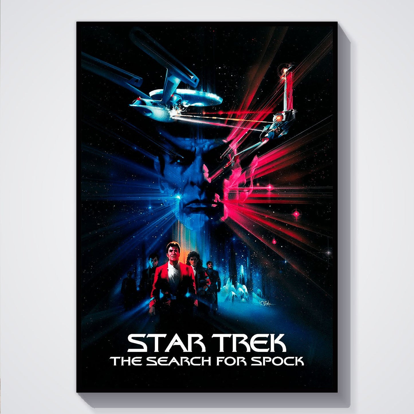 Flex Designs Poster Star Trek III The Search for Spock Classic 5 x 7" Home Goods - Movie 1984 Movie Poster