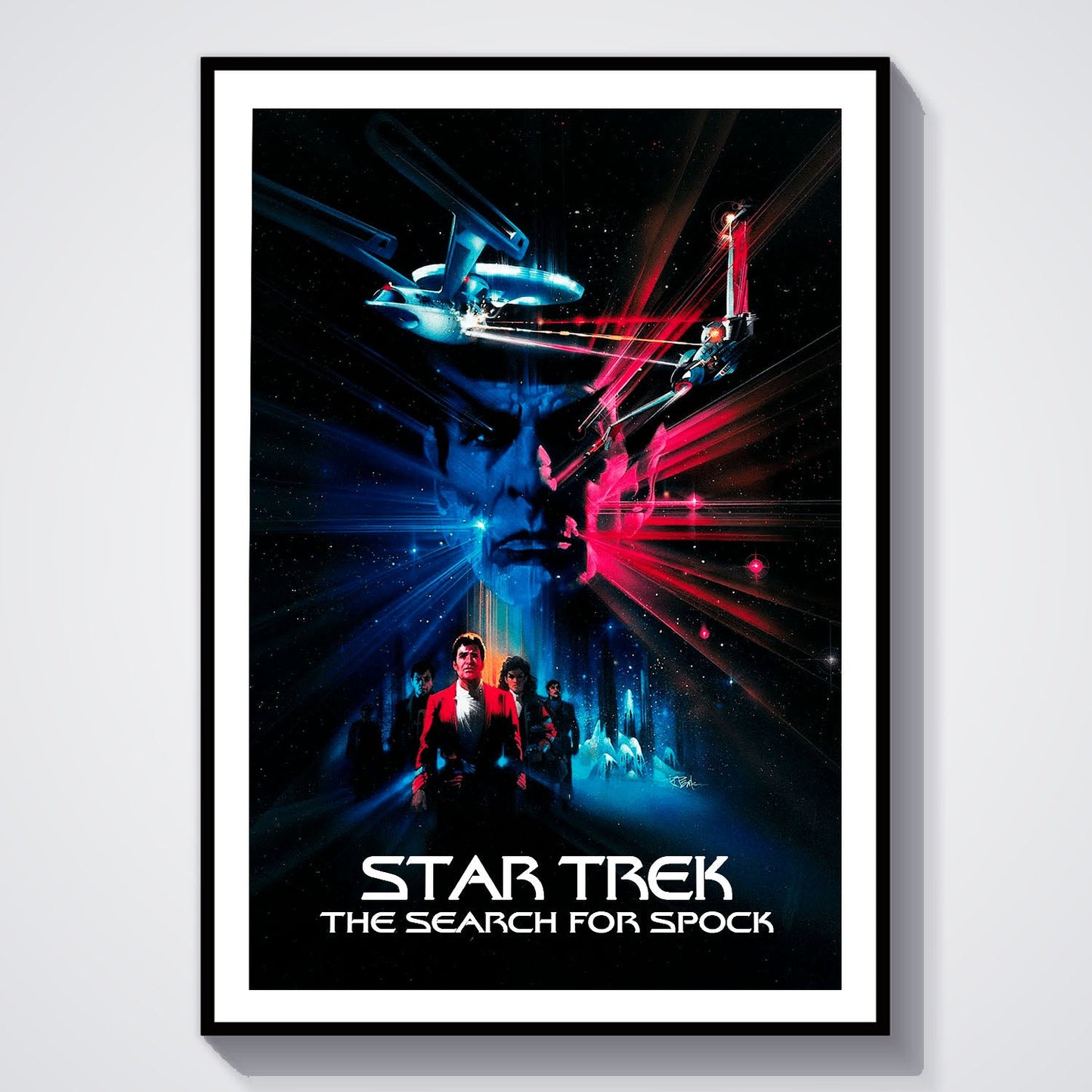 Flex Designs Poster Star Trek III The Search for Spock Classic 8 x 10" Home Goods - Movie 1984 Movie Poster