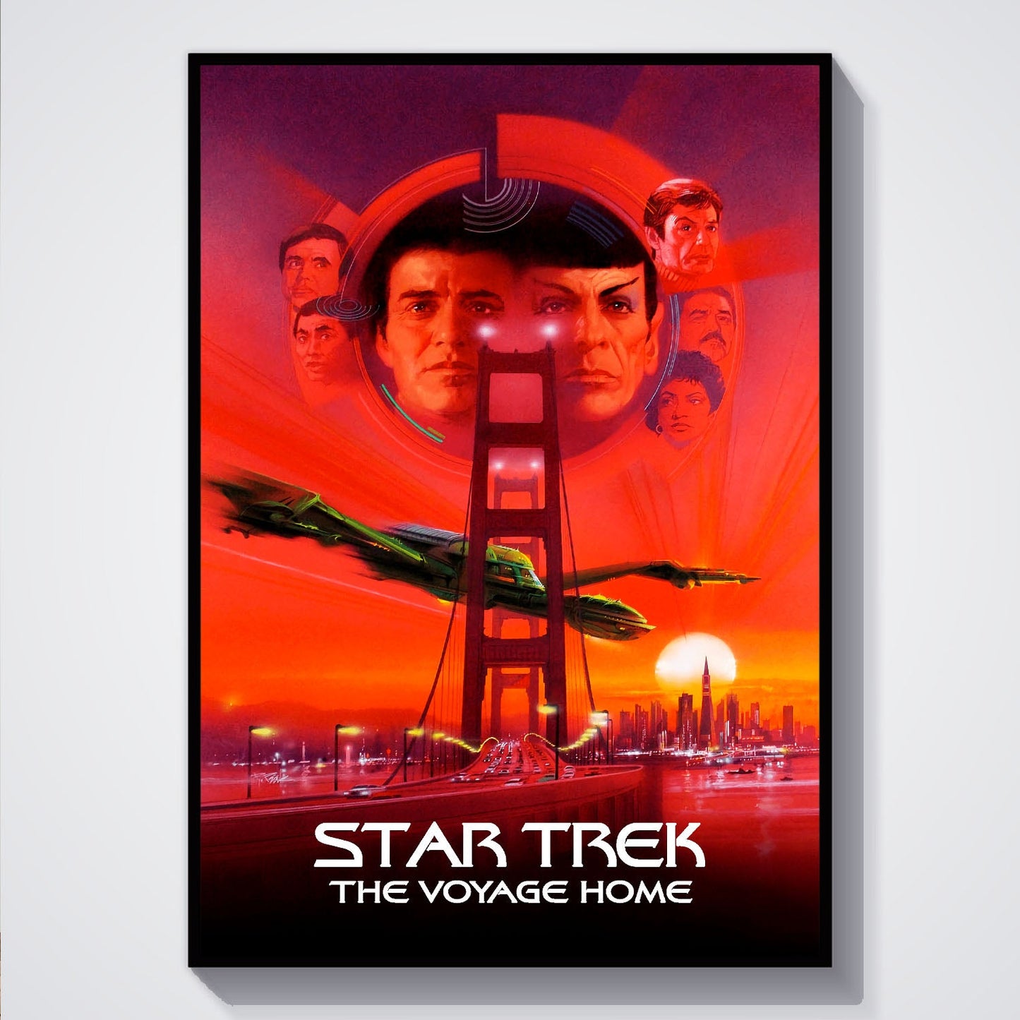 Flex Designs Poster Star Trek IV The Voyage Home Classic 5 x 7" Home Goods - Movie 1986 Movie Poster