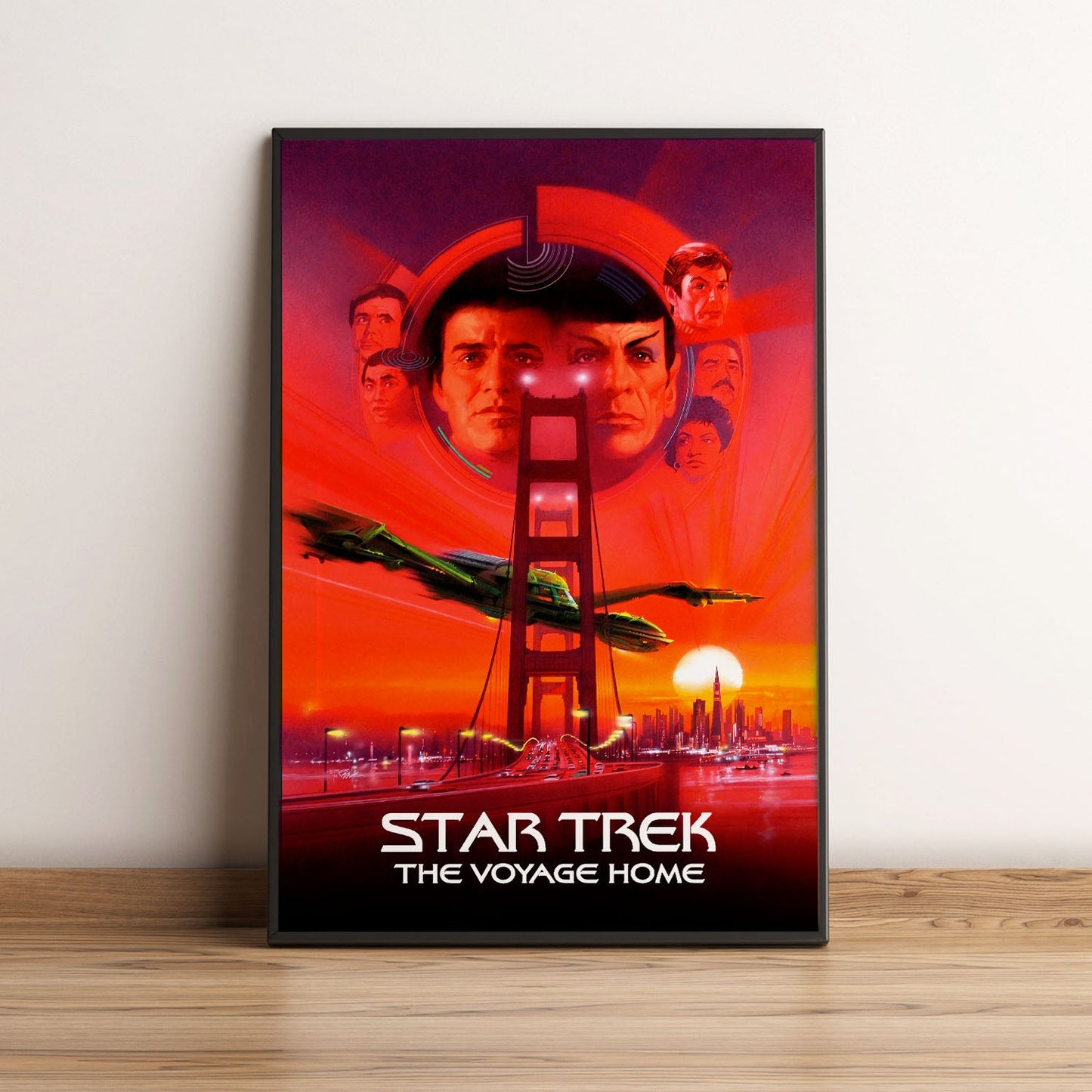 Flex Designs Poster Star Trek IV The Voyage Home Classic 5 x 7" Home Goods - Movie 1986 Movie Poster
