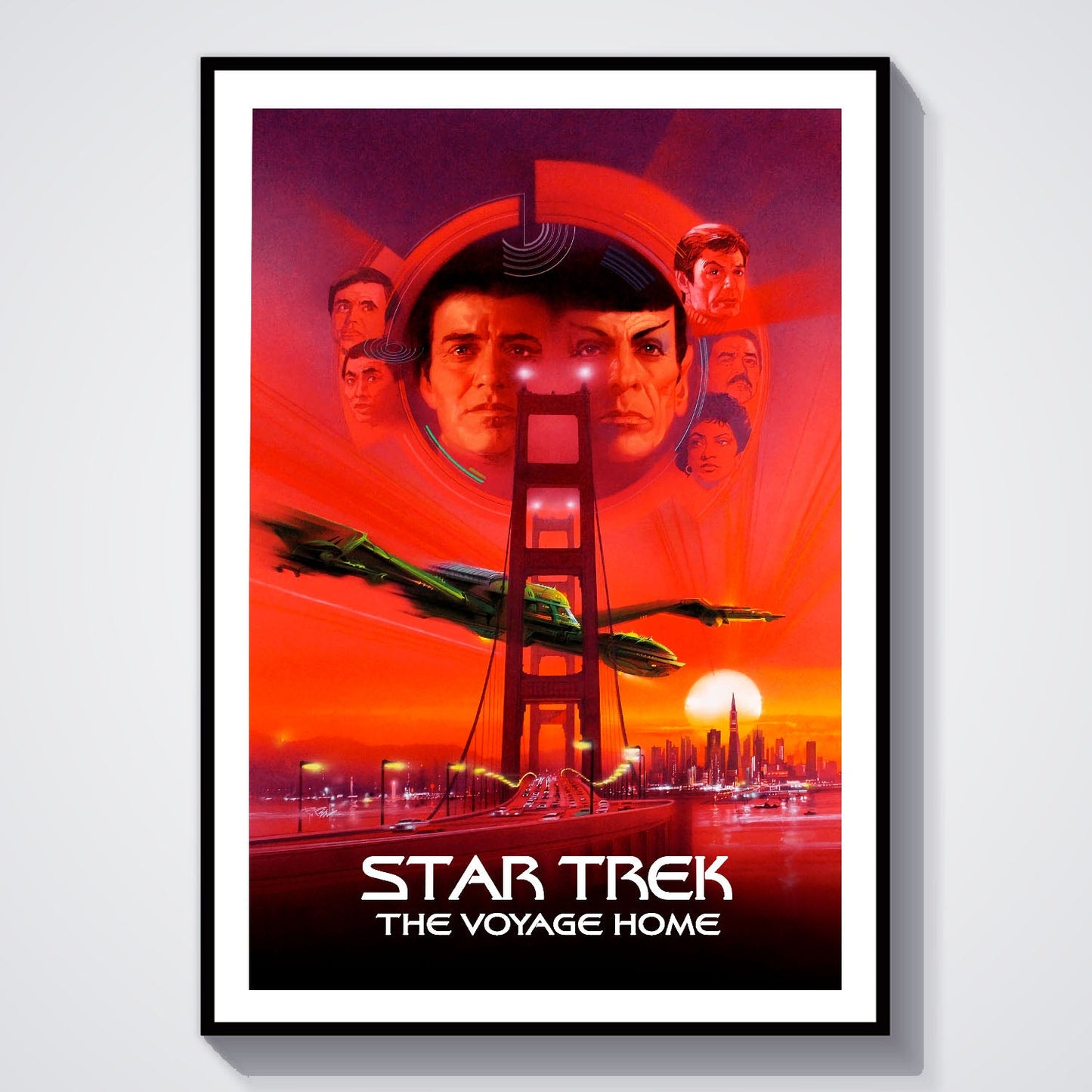 Flex Designs Poster Star Trek IV The Voyage Home Classic 8 x 10" Home Goods - Movie 1986 Movie Poster