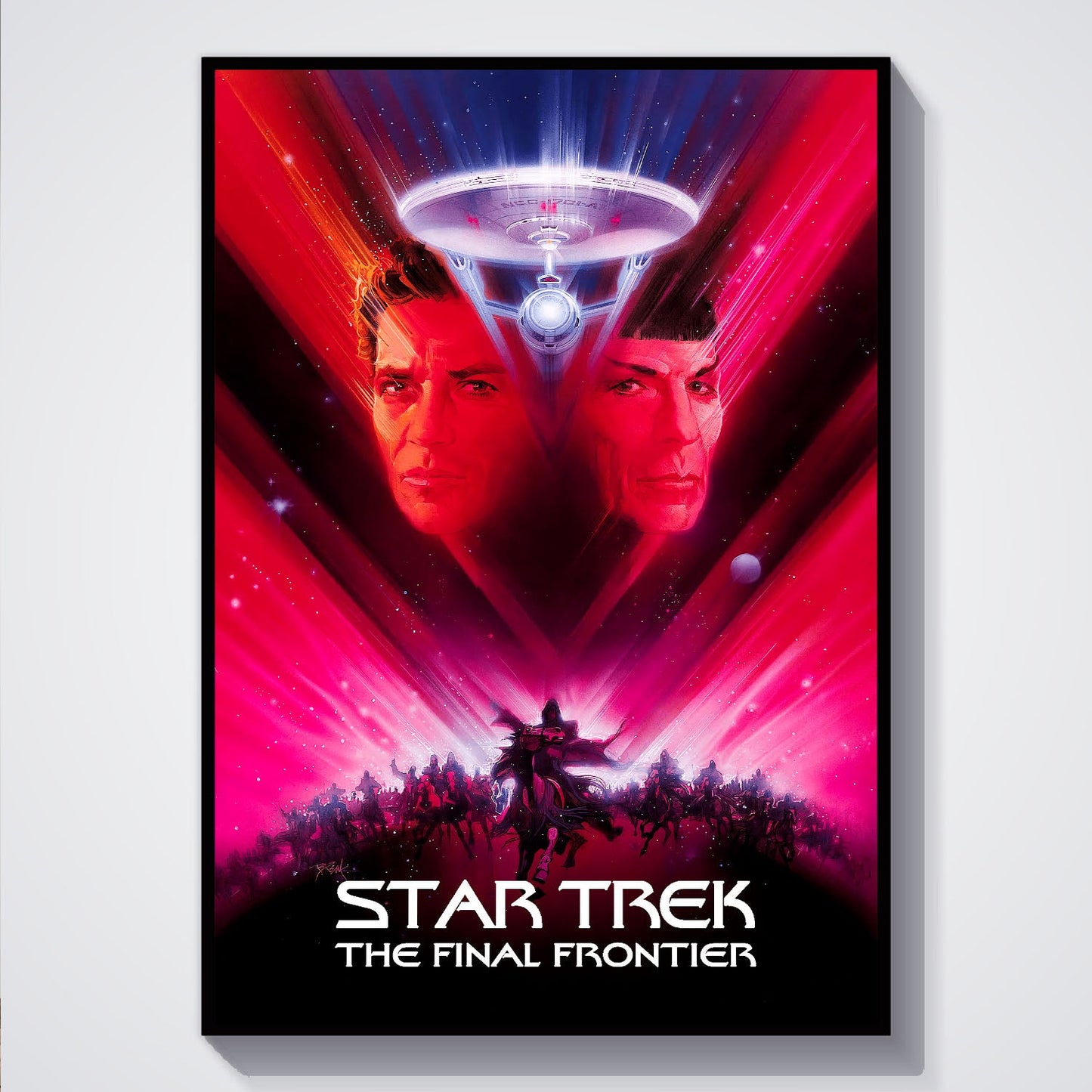 Flex Designs Poster Star Trek V The Final Frontier Classic 5 x 7" Home Goods - Movie 1989 Movie Poster