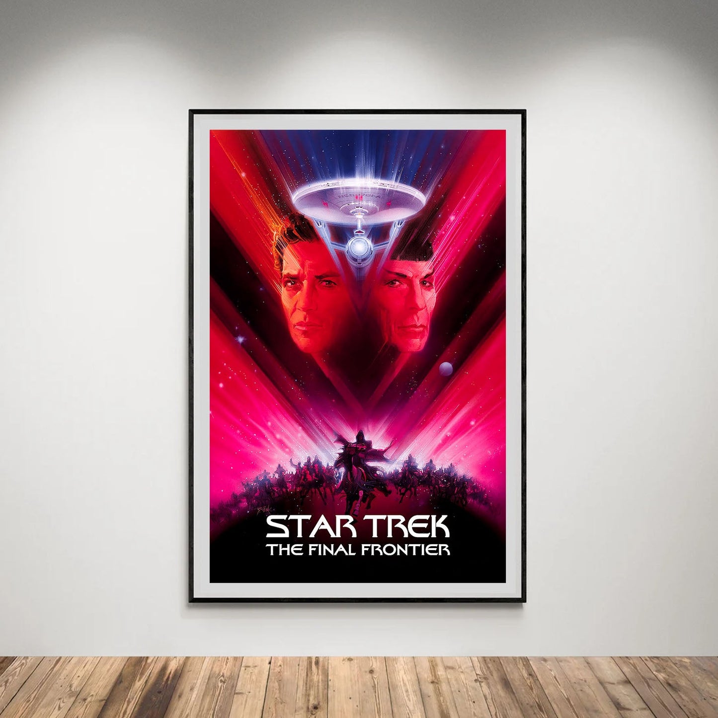 Flex Designs Poster Star Trek V The Final Frontier Classic 5 x 7" Home Goods - Movie 1989 Movie Poster