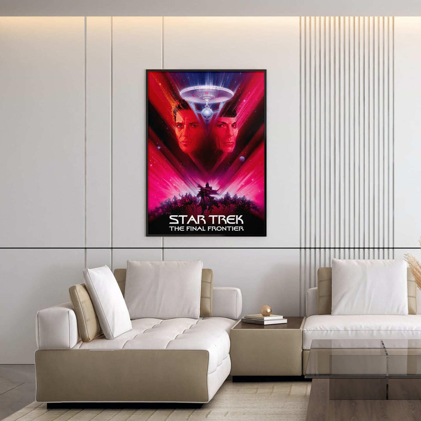 Flex Designs Poster Star Trek V The Final Frontier Classic 5 x 7" Home Goods - Movie 1989 Movie Poster