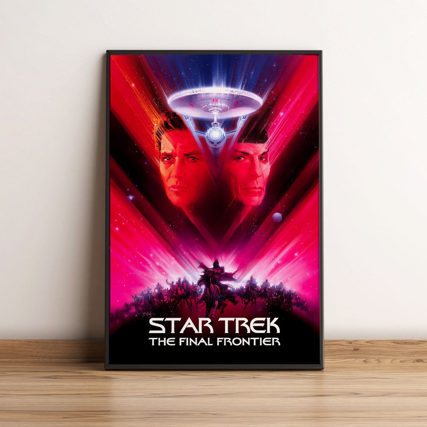 Flex Designs Poster Star Trek V The Final Frontier Classic 5 x 7" Home Goods - Movie 1989 Movie Poster