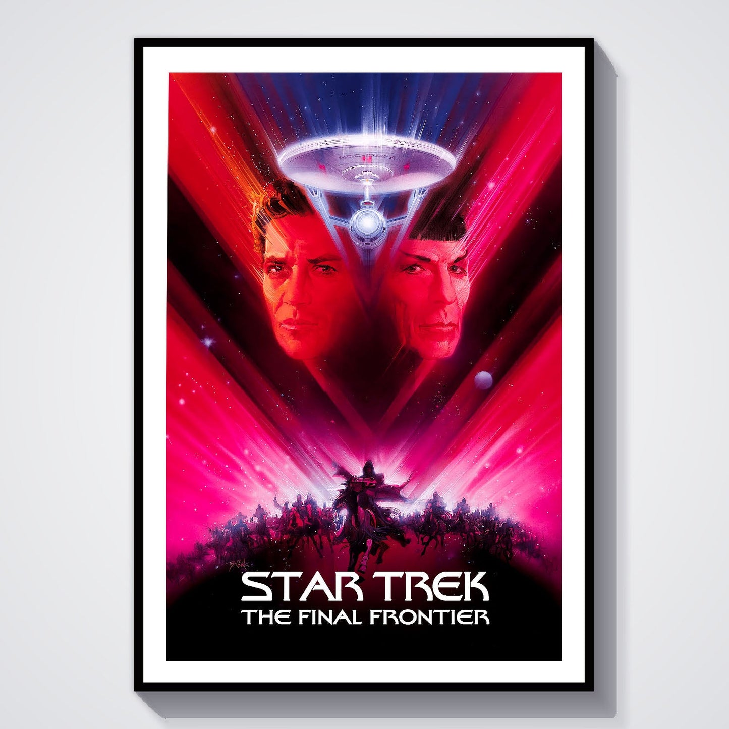 Flex Designs Poster Star Trek V The Final Frontier Classic 8 x 10" Home Goods - Movie 1989 Movie Poster
