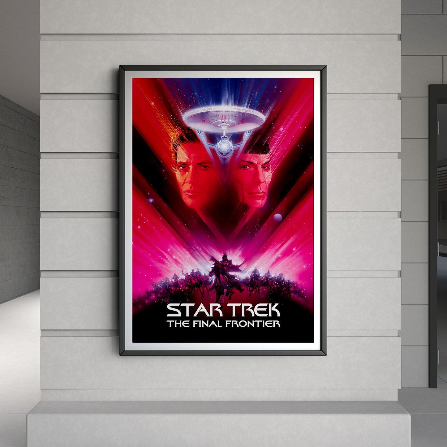Flex Designs Poster Star Trek V The Final Frontier Classic 8 x 10" Home Goods - Movie 1989 Movie Poster
