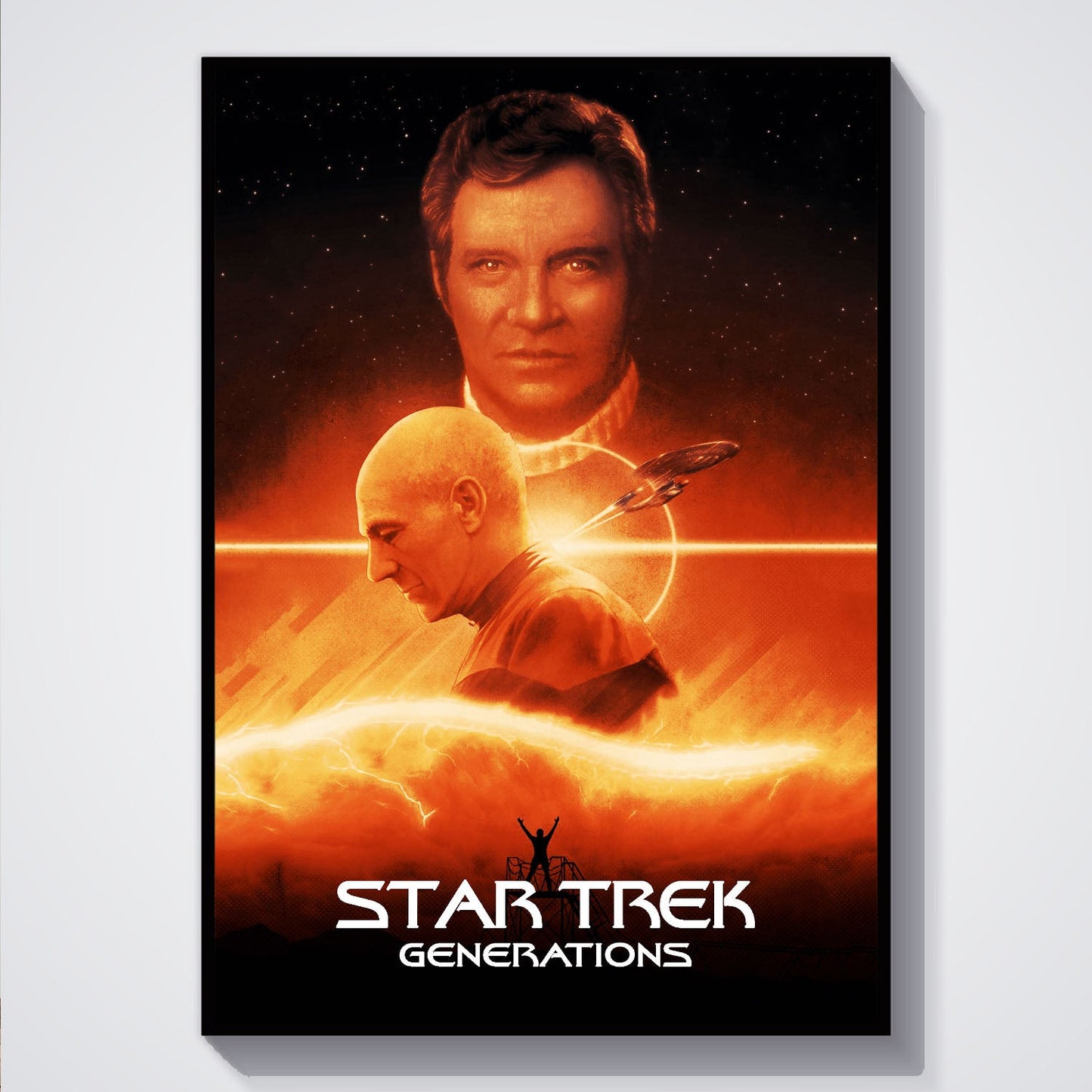 Flex Designs Poster Star Trek Generations Classic 5 x 7" Home Goods - Movie 1994 Movie Poster