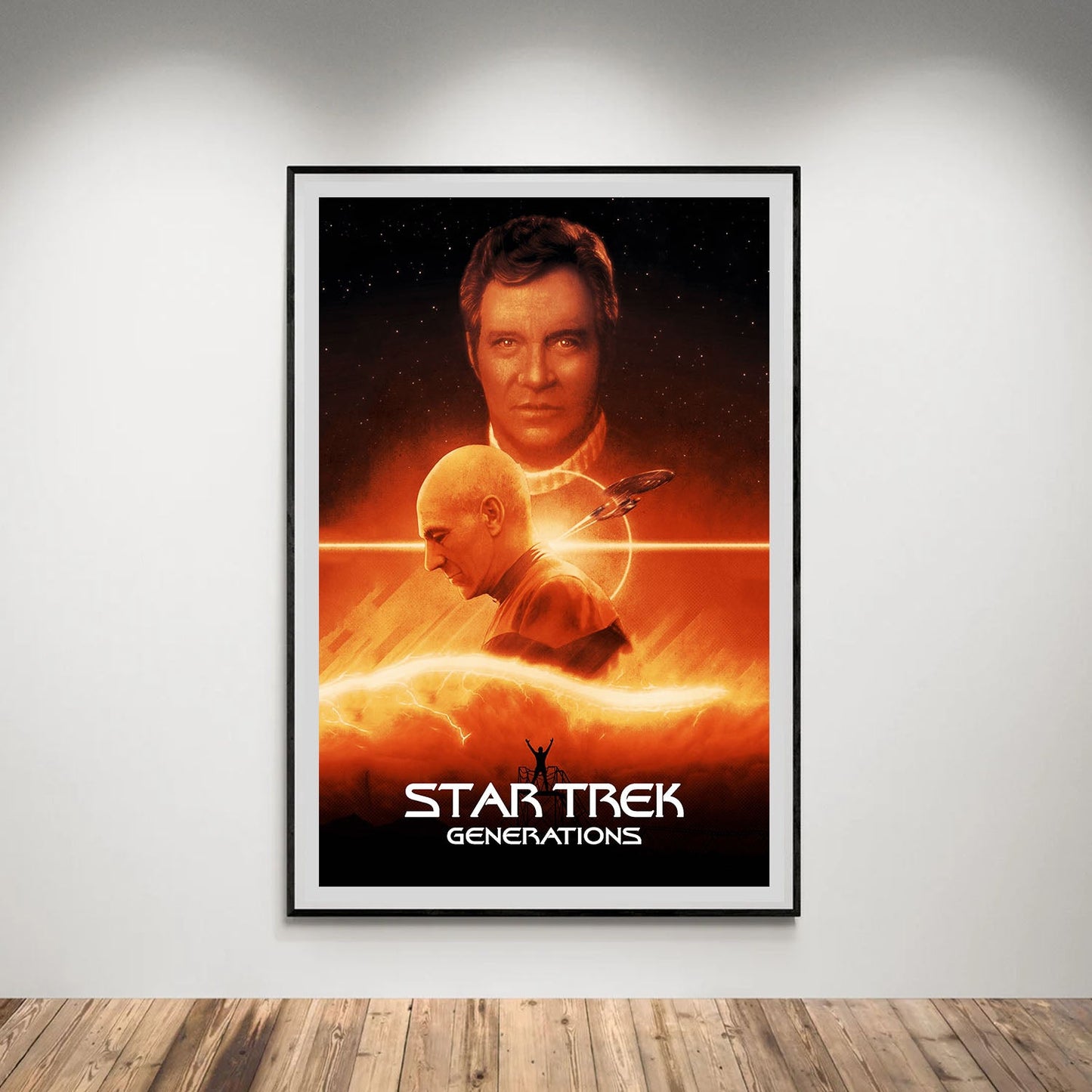 Flex Designs Poster Star Trek Generations Classic 5 x 7" Home Goods - Movie 1994 Movie Poster