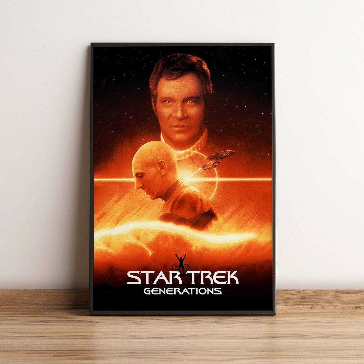 Flex Designs Poster Star Trek Generations Classic 5 x 7" Home Goods - Movie 1994 Movie Poster