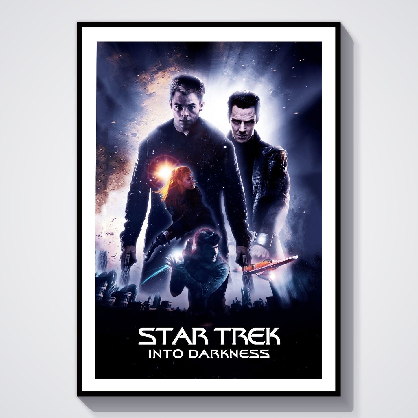 Flex Designs Poster Star Trek Into Darkness Classic 8 x 10" Home Goods - Movie 2013 Movie Poster