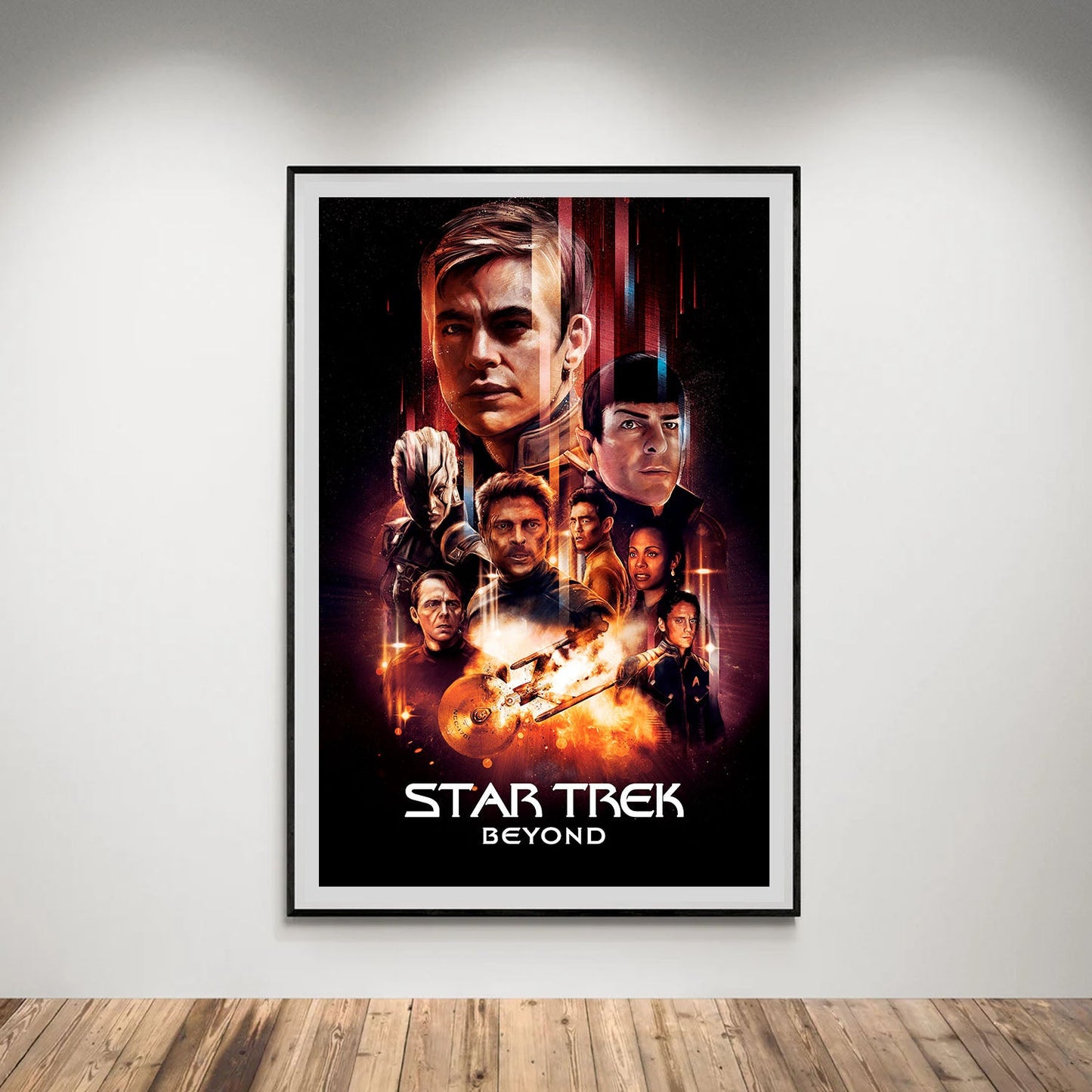 Flex Designs Poster Star Trek Beyond Classic 5 x 7" Home Goods - Movie 2016 Movie Poster
