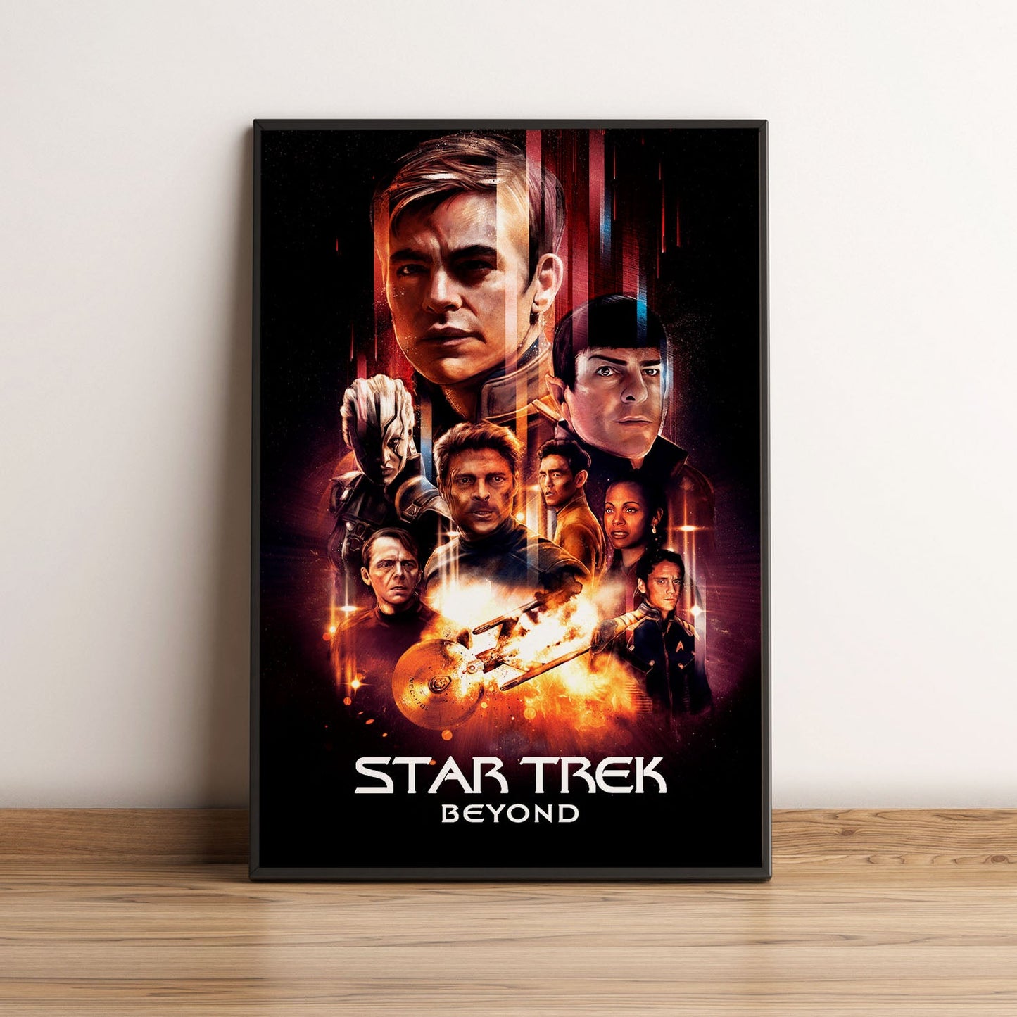 Flex Designs Poster Star Trek Beyond Classic 5 x 7" Home Goods - Movie 2016 Movie Poster