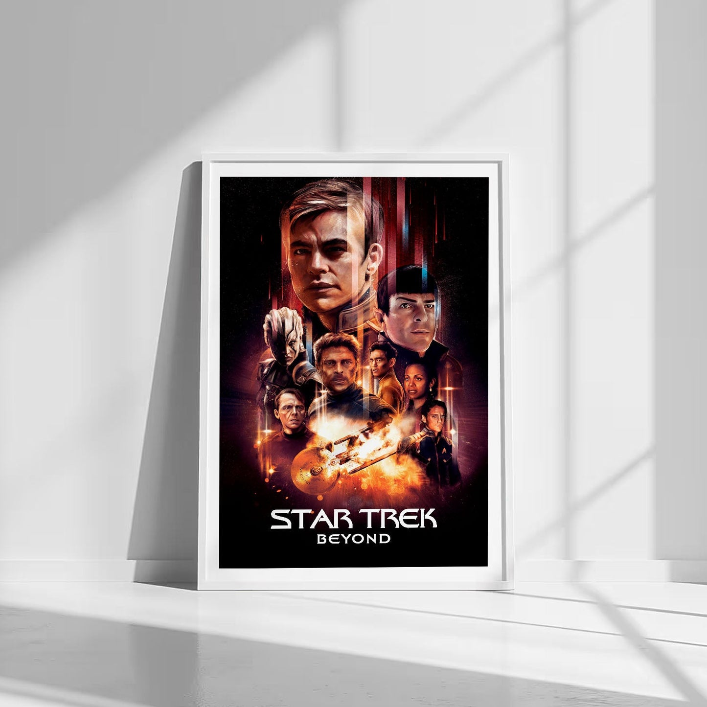 Flex Designs Poster Star Trek Beyond Classic 8 x 10" Home Goods - Movie 2016 Movie Poster