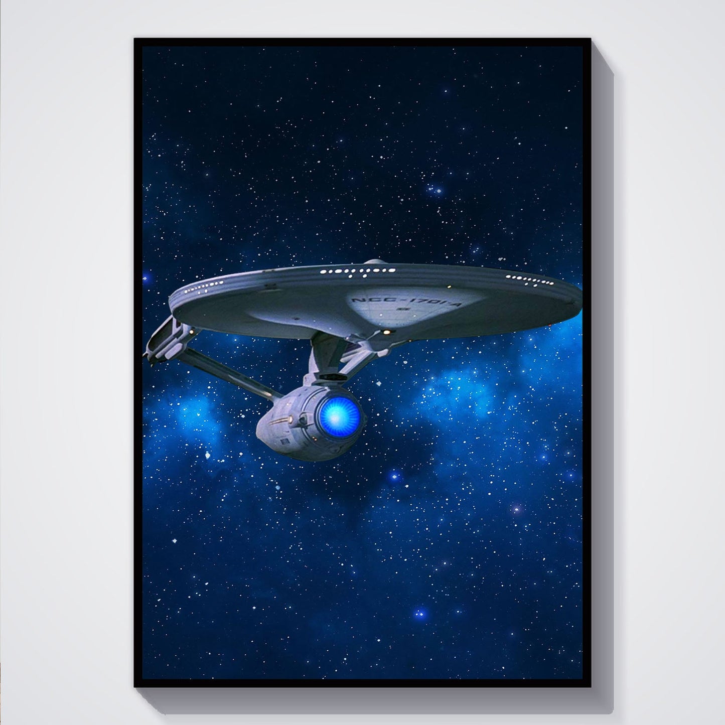 Flex Designs Poster Star Trek Complete Collection Textless 5 x 7" Home Goods - Movie Movie Poster