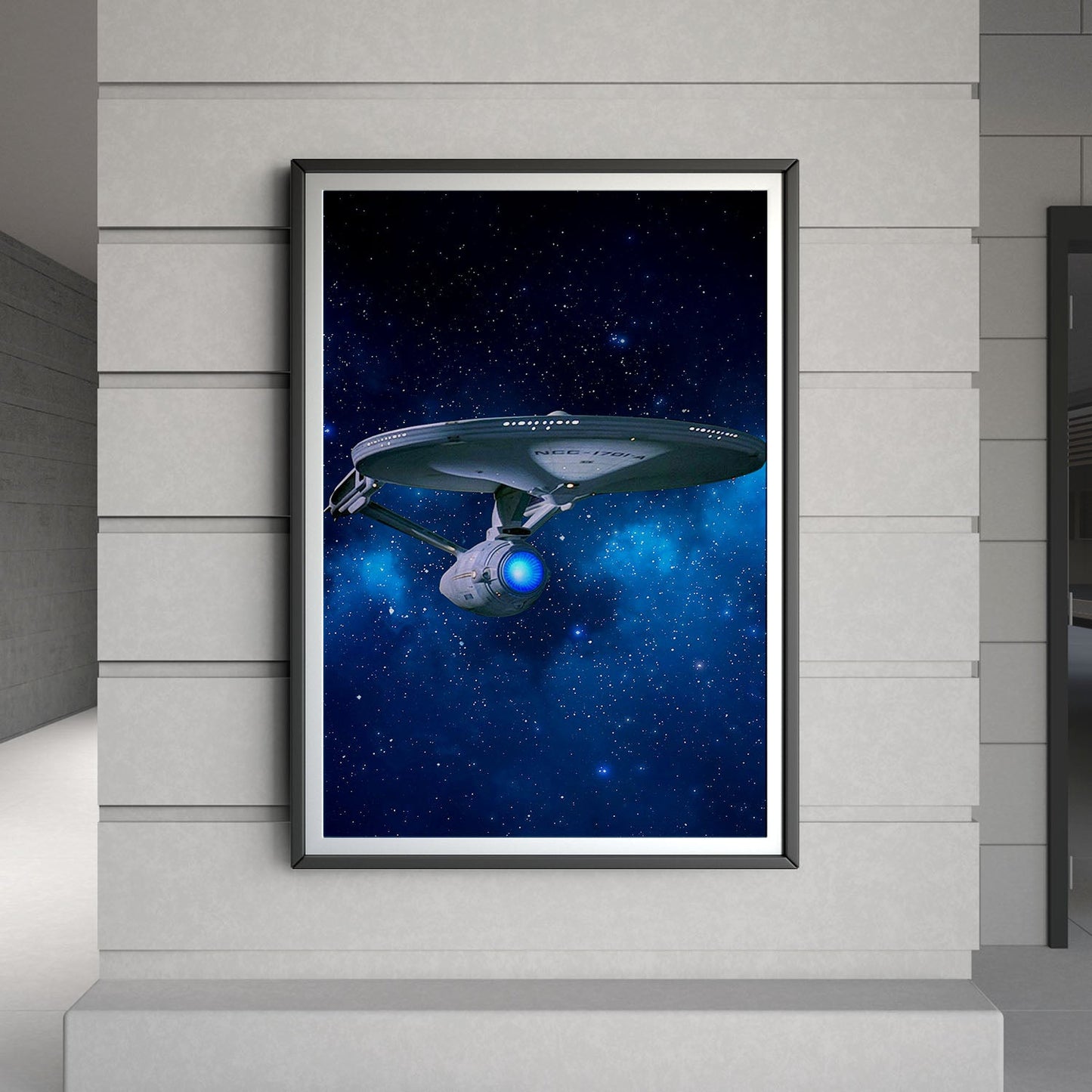 Flex Designs Poster Star Trek Complete Collection Textless 8 x 10" Home Goods - Movie Movie Poster