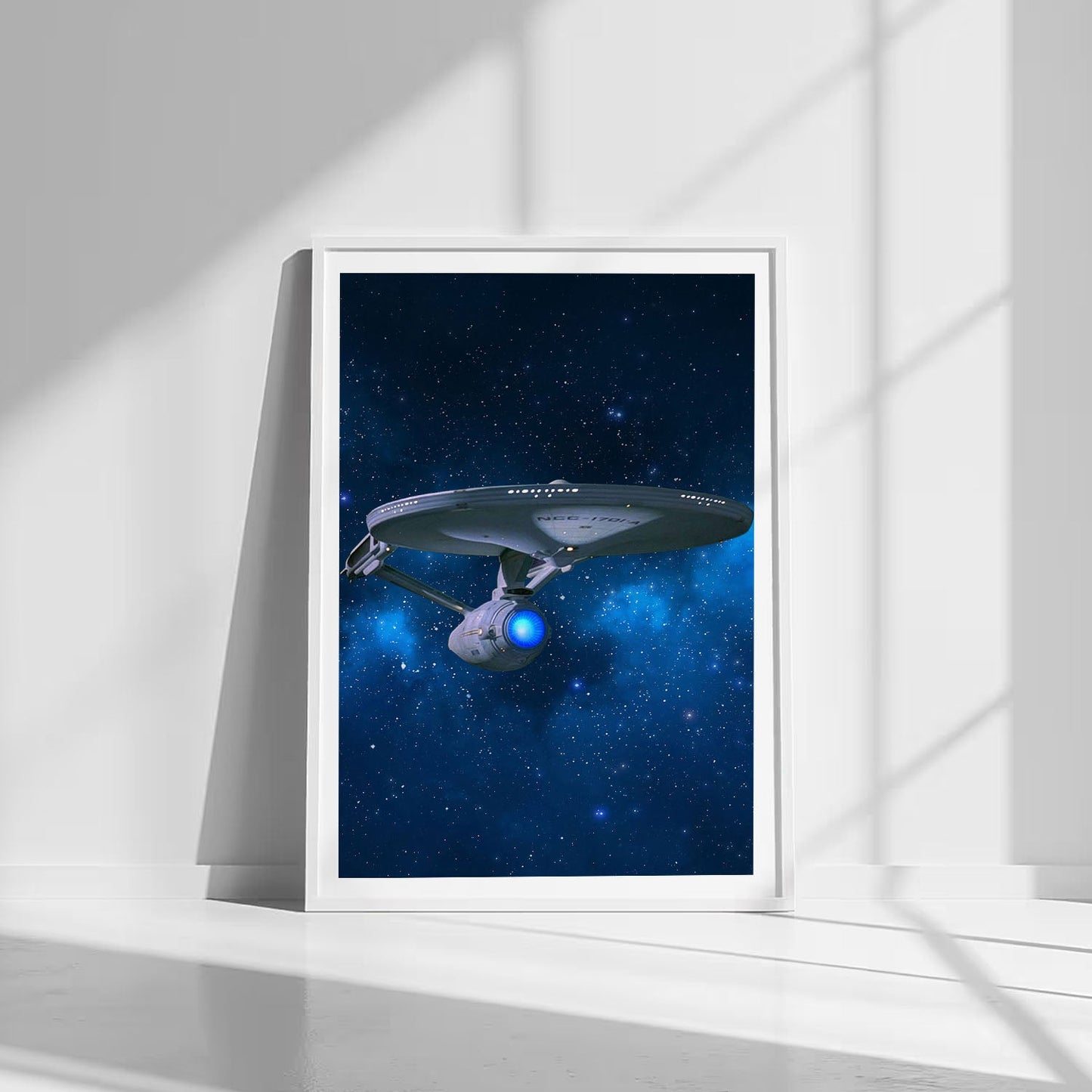 Flex Designs Poster Star Trek Complete Collection Textless 8 x 10" Home Goods - Movie Movie Poster