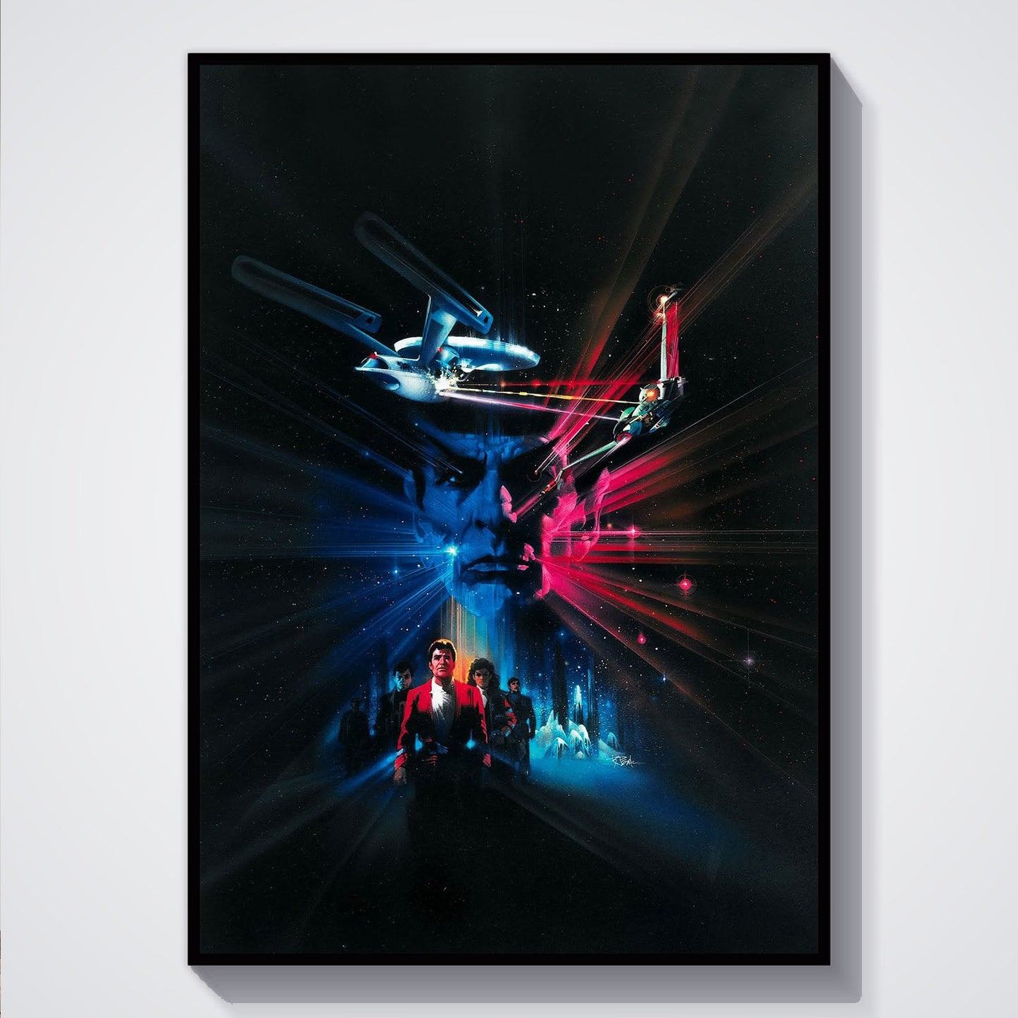 Flex Designs Poster Star Trek III The Search for Spock Textless 5 x 7" Home Goods - Movie 1984 Movie Poster