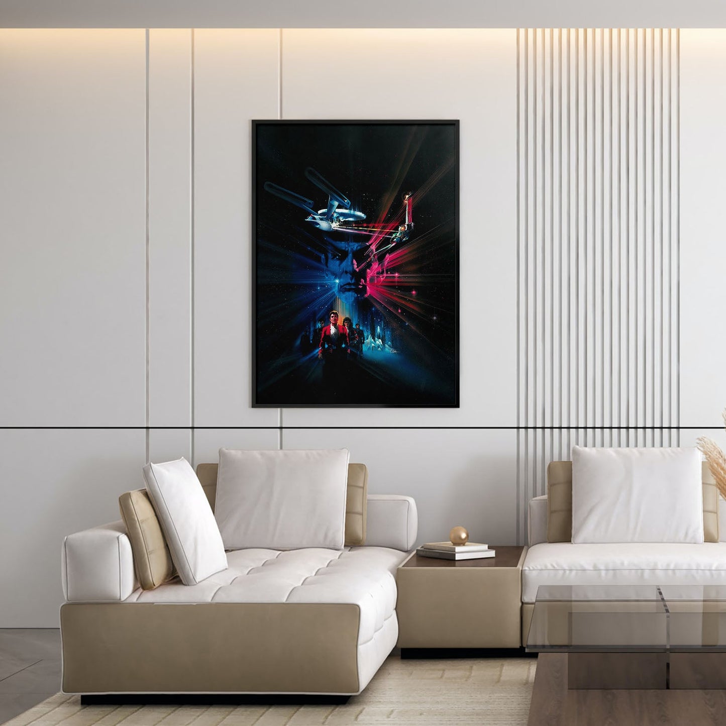 Flex Designs Poster Star Trek III The Search for Spock Textless 5 x 7" Home Goods - Movie 1984 Movie Poster